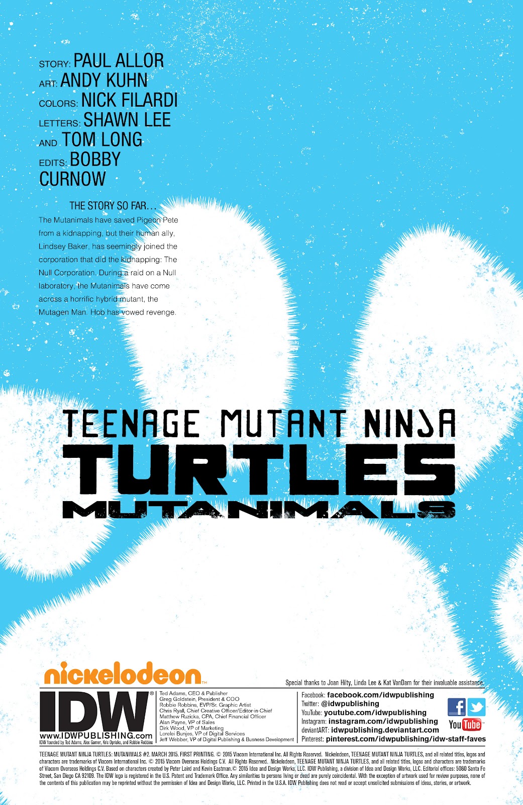 Teenage Mutant Ninja Turtles: Mutanimals issue 2 - Page 2