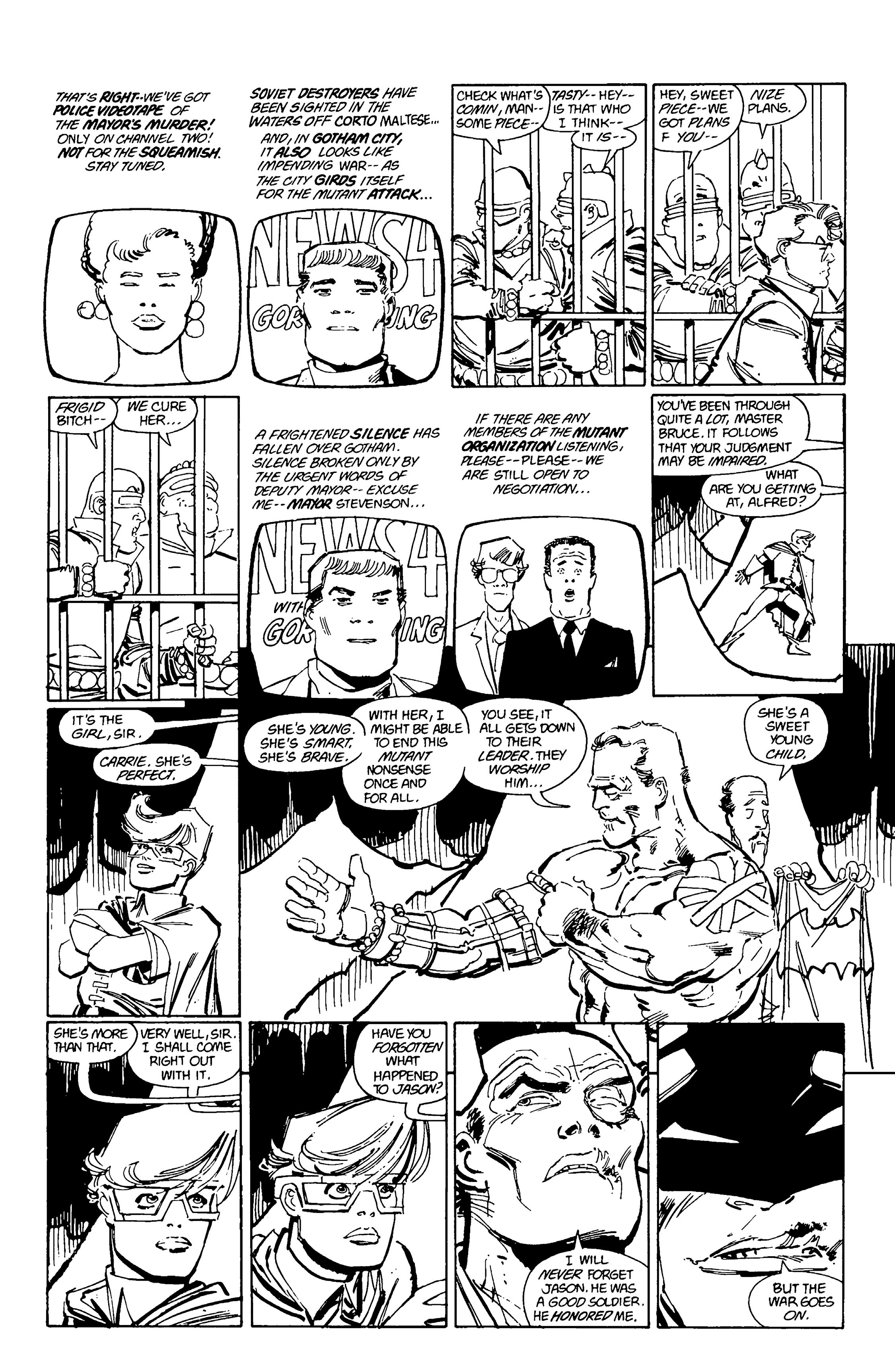 Read online Batman Noir: The Dark Knight Returns comic -  Issue # TPB (Part 1) - 92