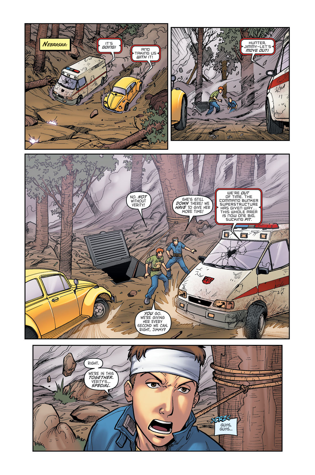 Read online The Transformers: Infiltration comic -  Issue #5 - 14