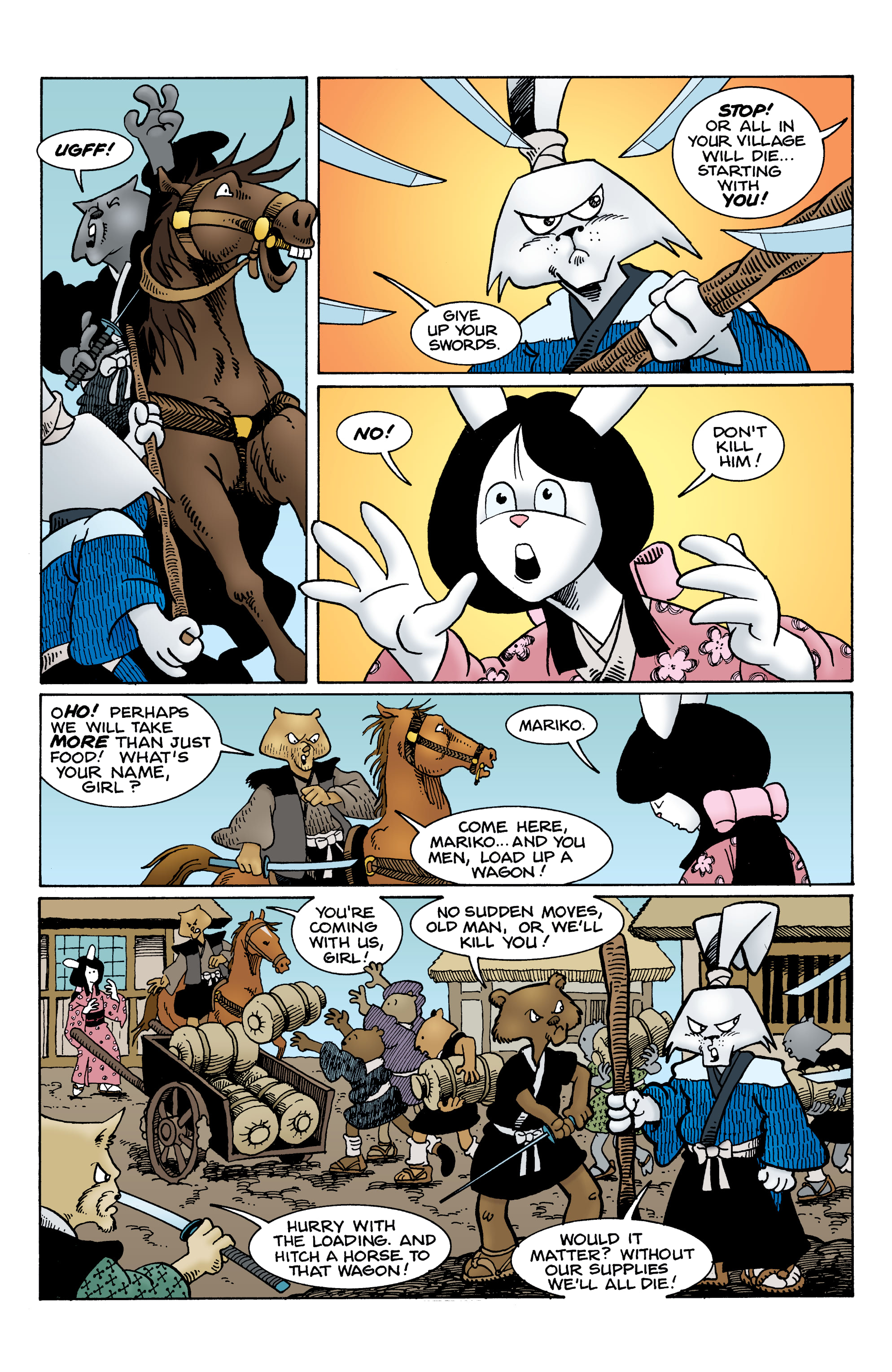 Read online Usagi Yojimbo Color Classics comic -  Issue #4 - 5