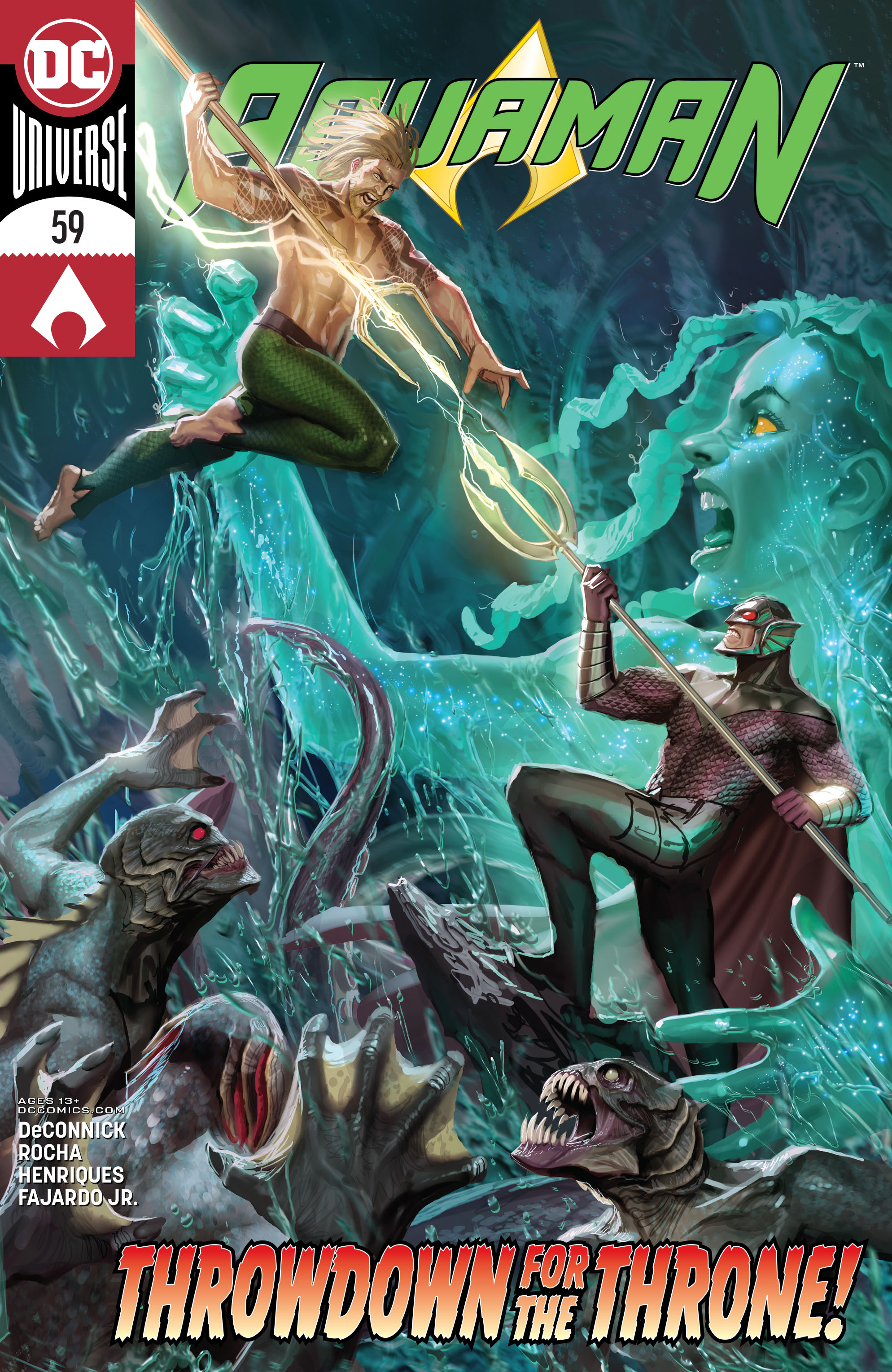 Read online Aquaman (2016) comic -  Issue #59 - 1