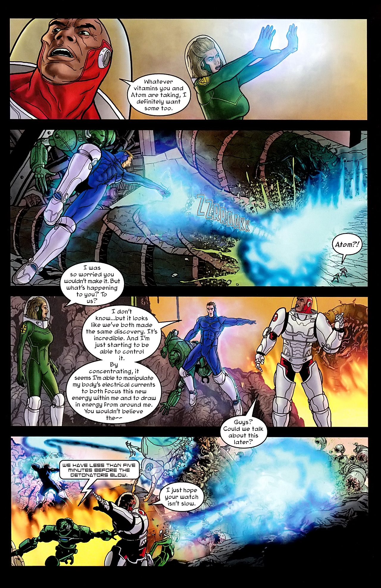 Read online Zero-G comic -  Issue #4 - 23