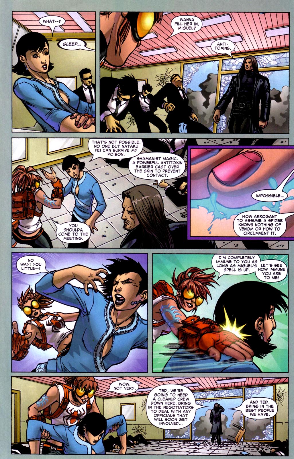 Read online Araña: Heart of the Spider comic -  Issue #7 - 22