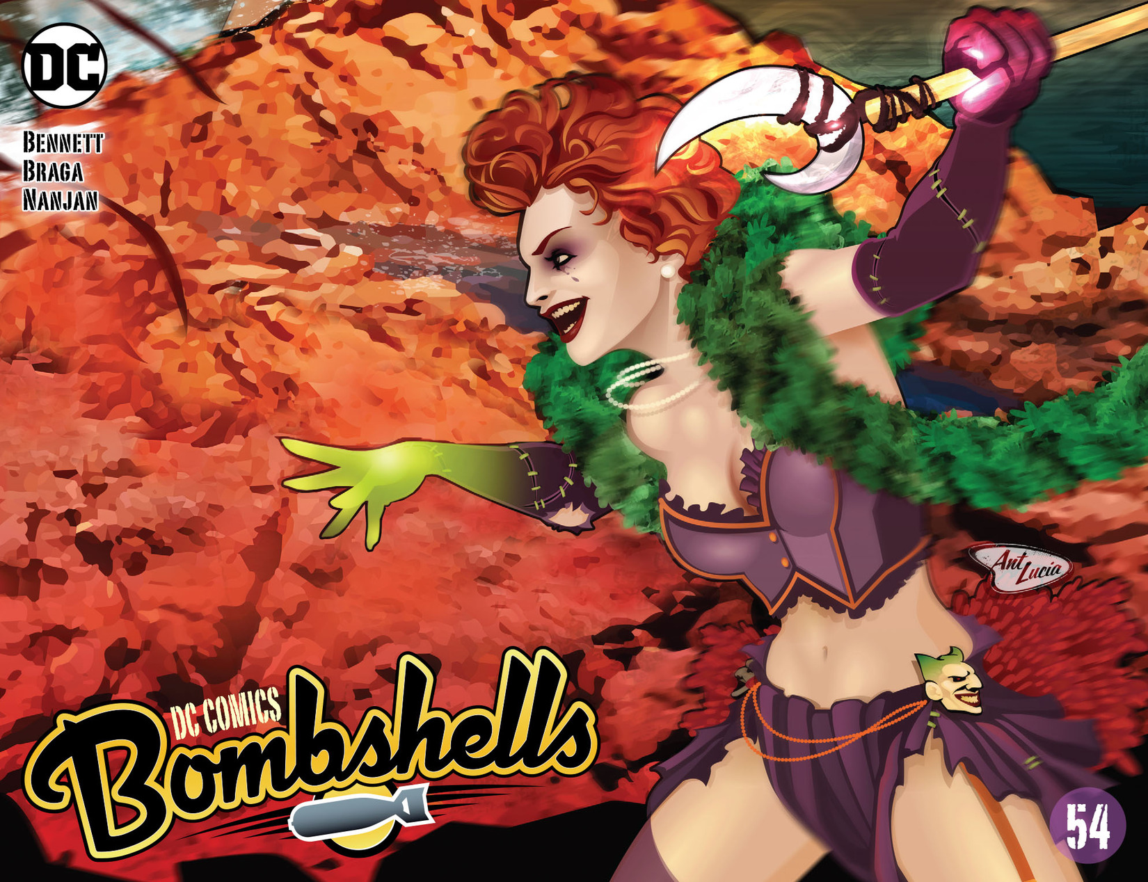 Read online DC Comics: Bombshells comic -  Issue #54 - 1