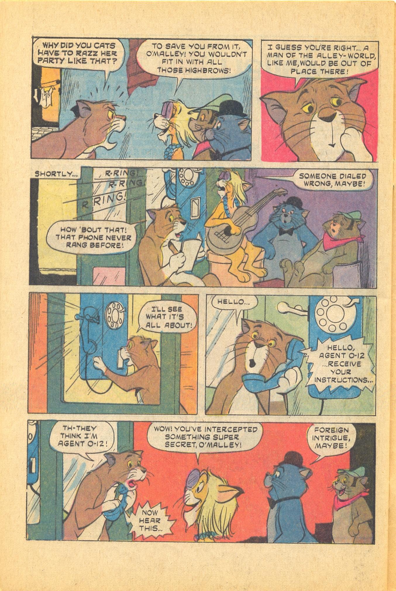 Read online O'Malley and the Alley Cats comic -  Issue #5 - 44