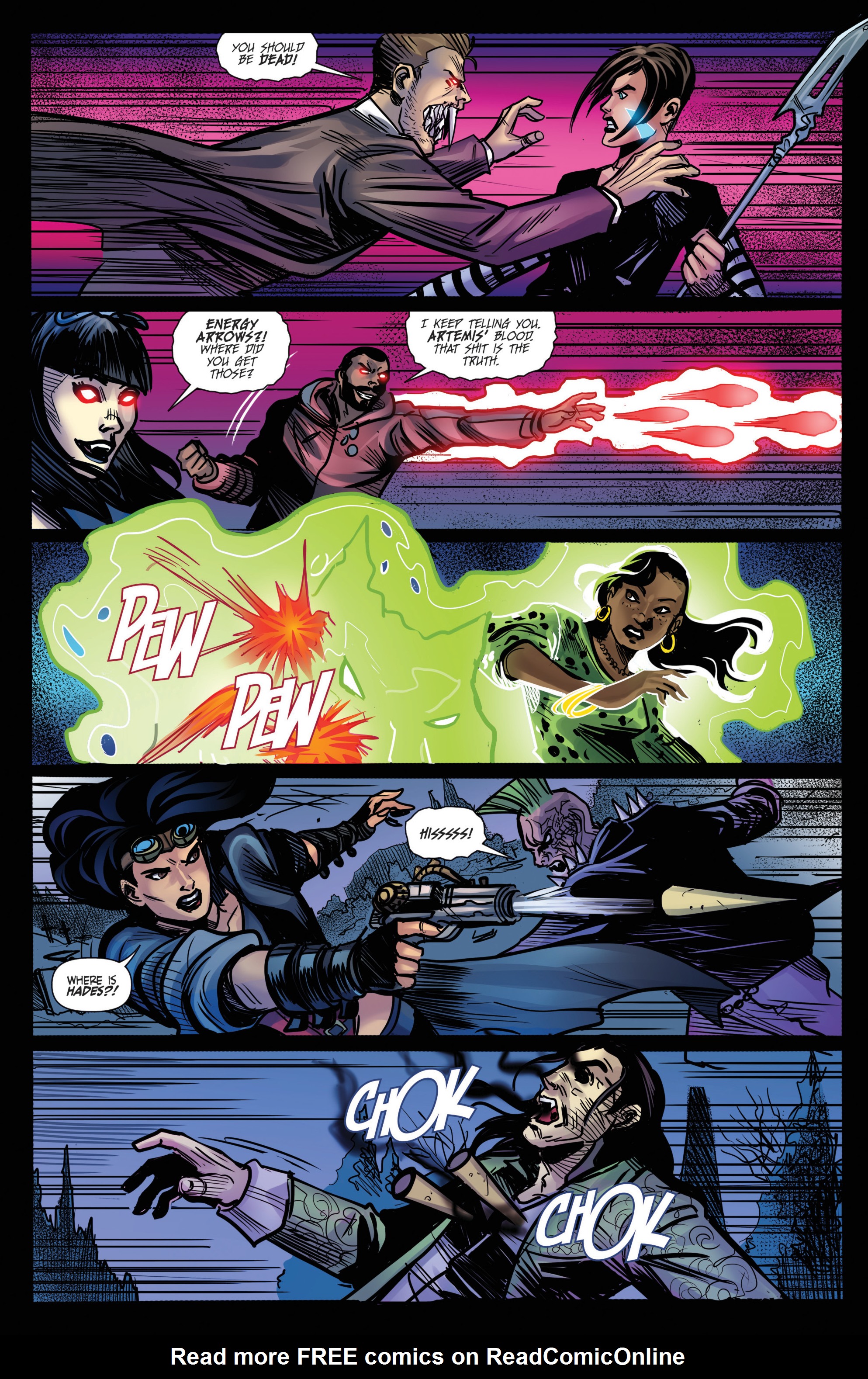Read online Hellchild comic -  Issue #5 - 16