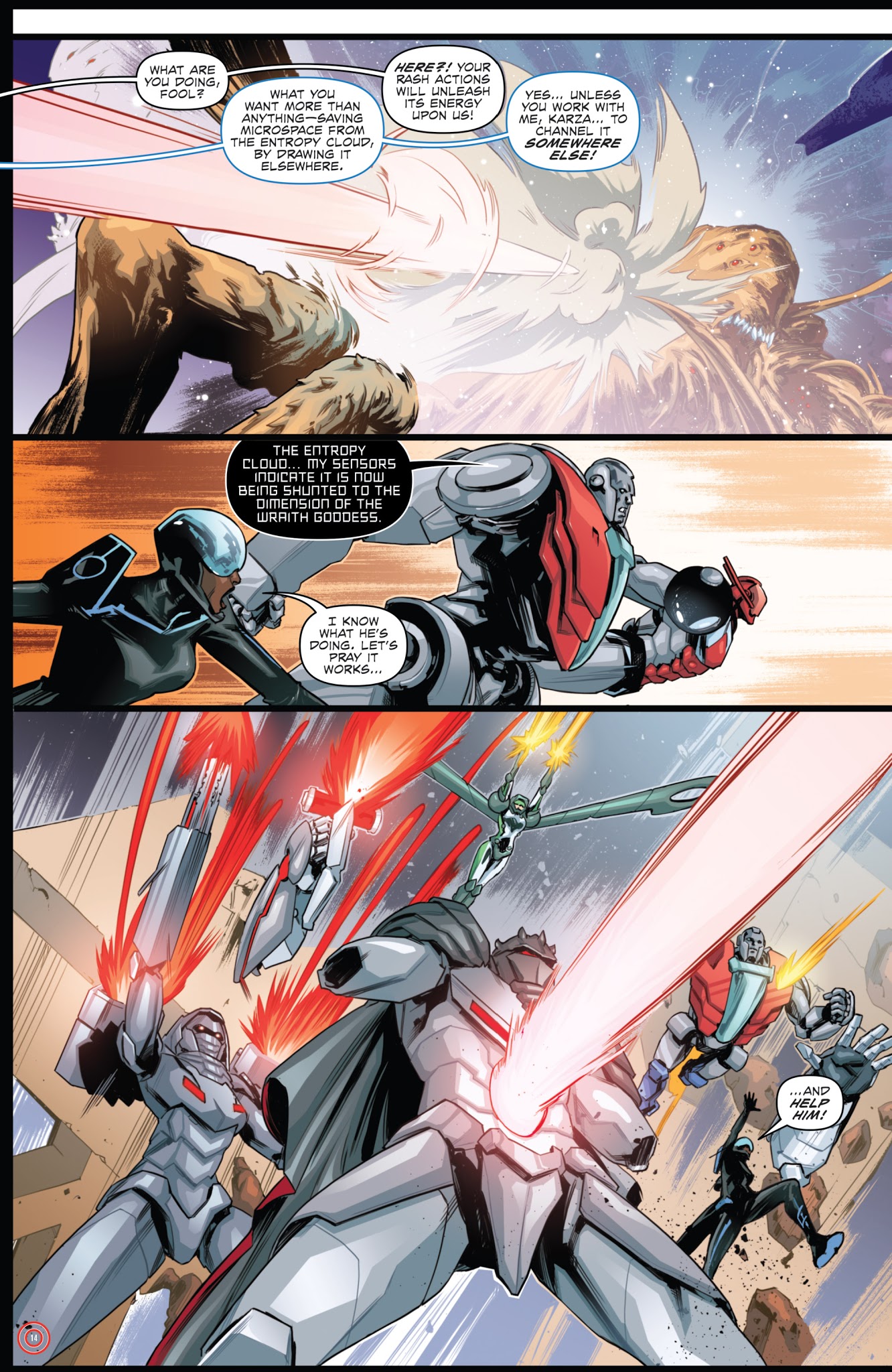 Read online Rom & the Micronauts comic -  Issue #5 - 16