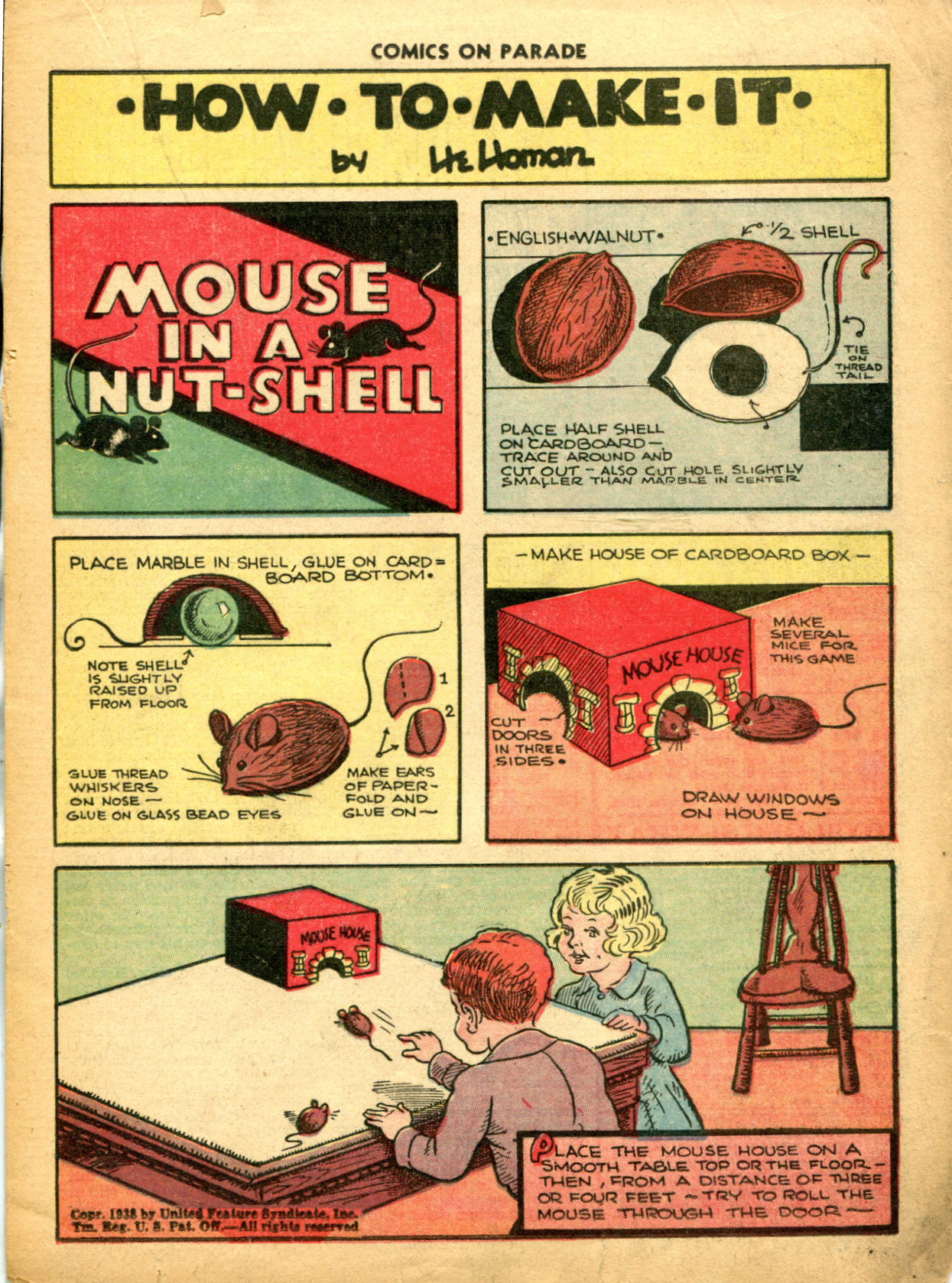 Read online Comics on Parade comic -  Issue #7 - 33