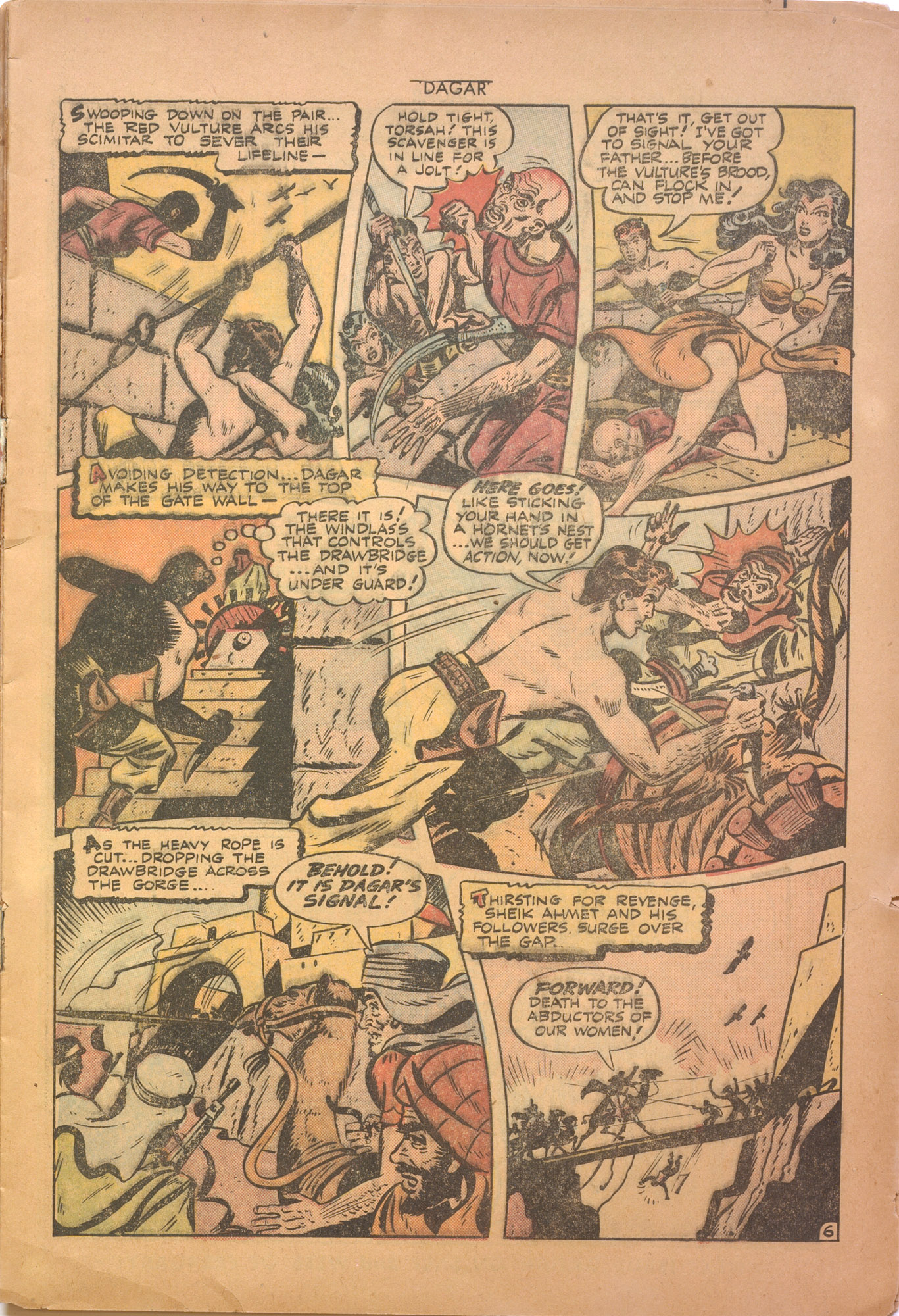 Read online Dagar Desert Hawk comic -  Issue #14 - 15