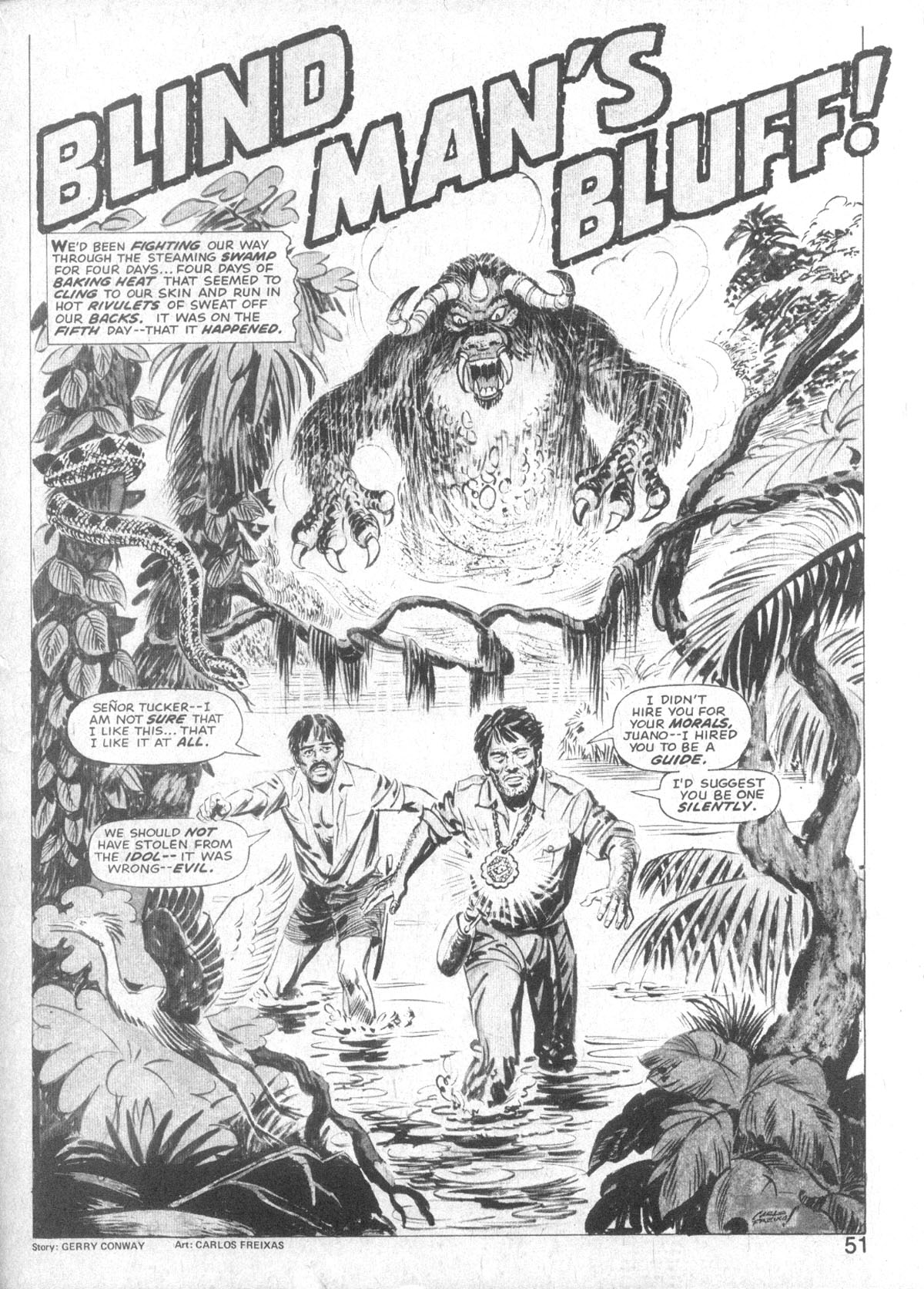 Read online Monsters Unleashed (1973) comic -  Issue #7 - 49