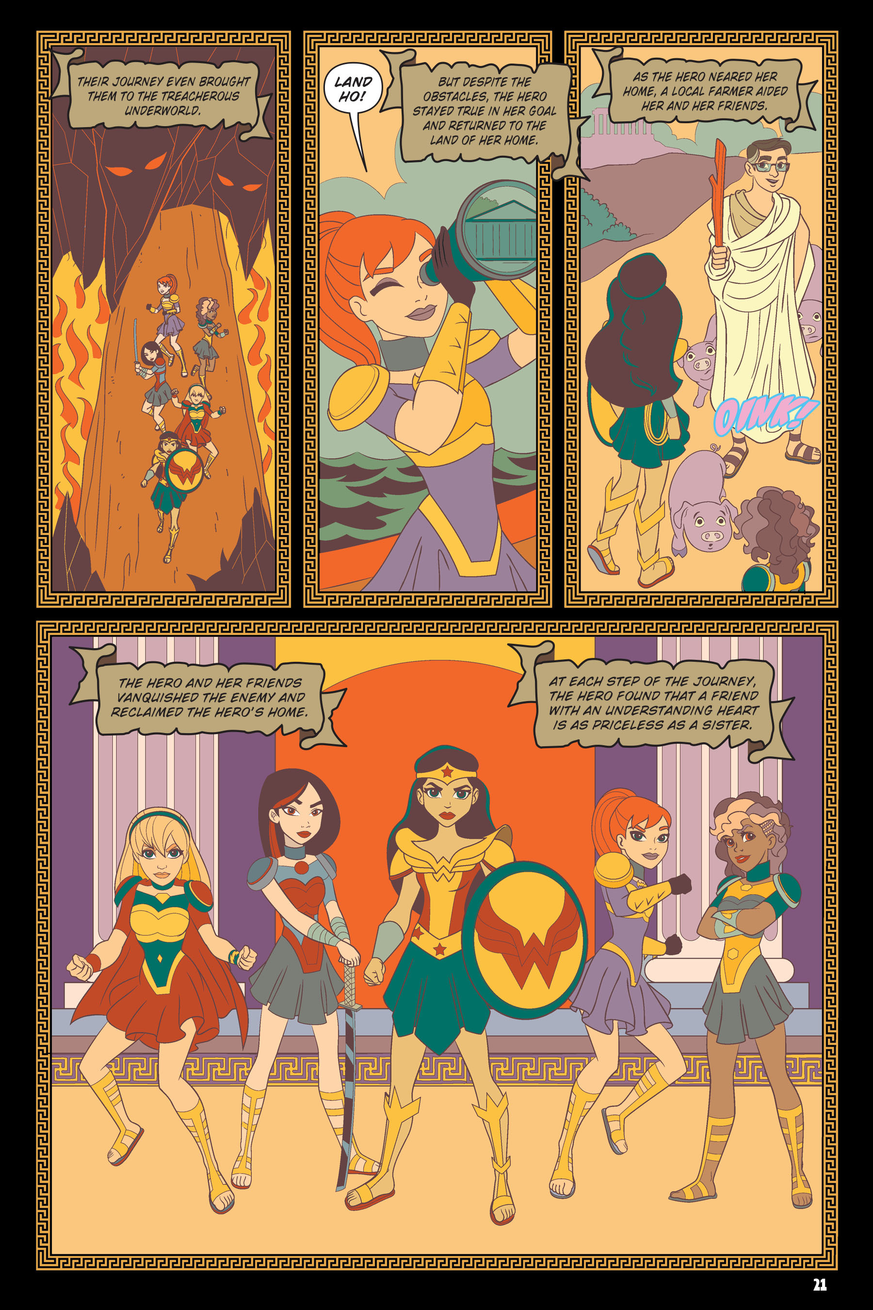 Read online DC Super Hero Girls: Hits and Myths comic -  Issue # Full - 19