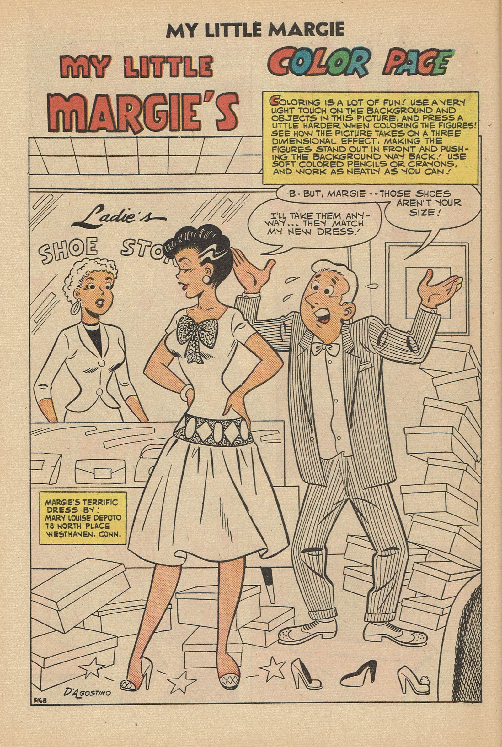 Read online My Little Margie (1954) comic -  Issue #24 - 30