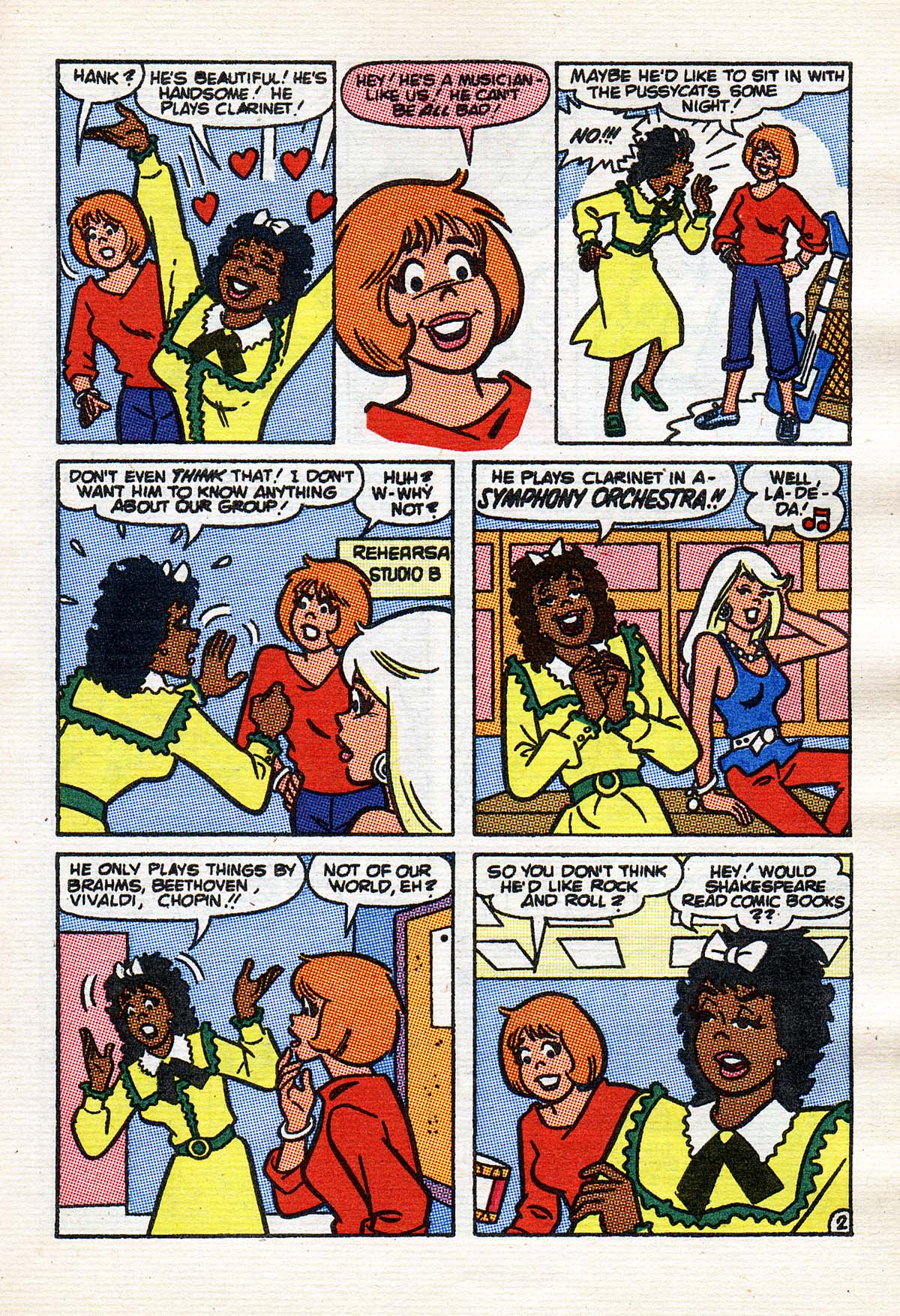 Read online Betty and Veronica Digest Magazine comic -  Issue #42 - 20