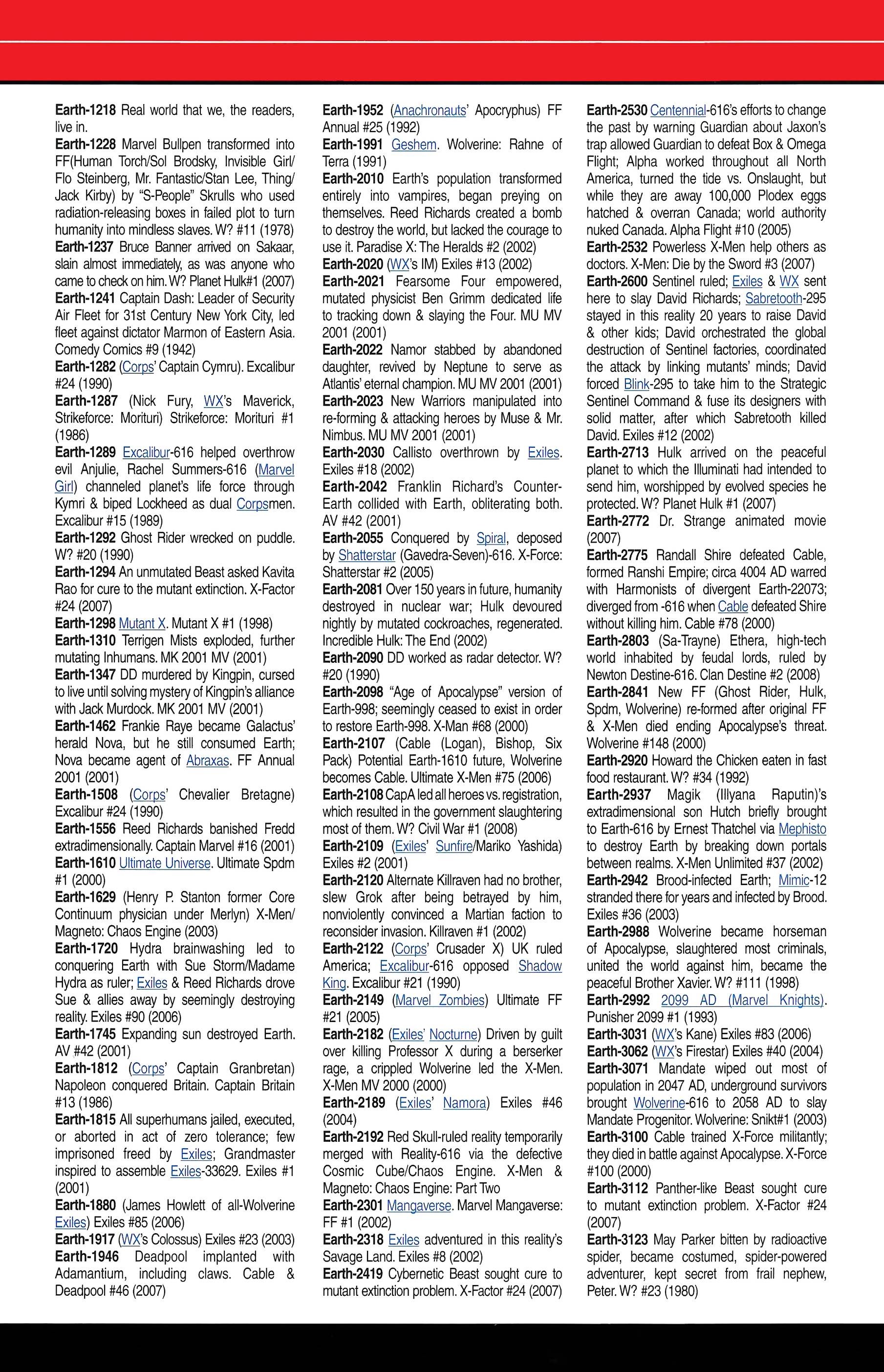 Read online Official Handbook of the Marvel Universe A to Z comic -  Issue # TPB 2 (Part 2) - 138