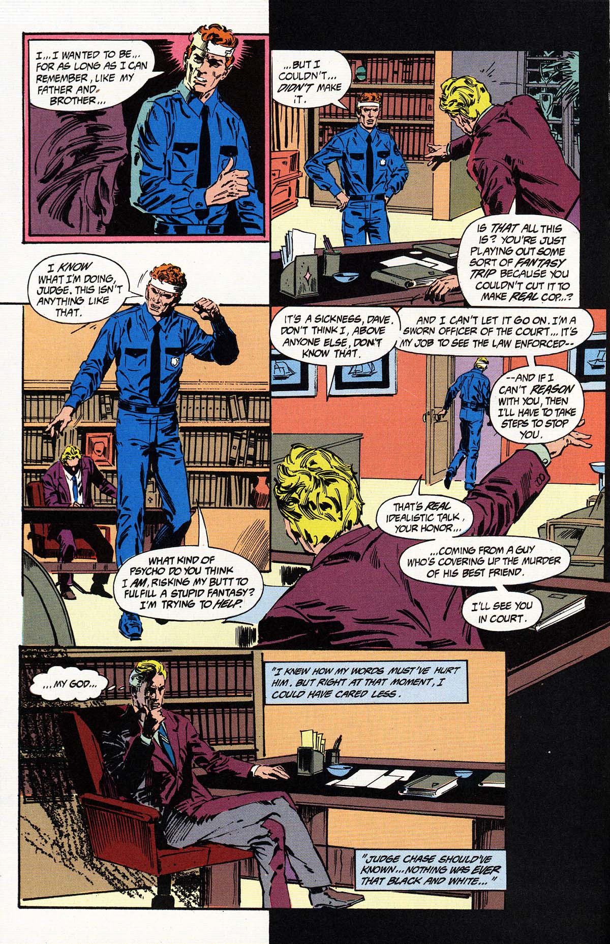 Read online Vigilante (1983) comic -  Issue #30 - 22