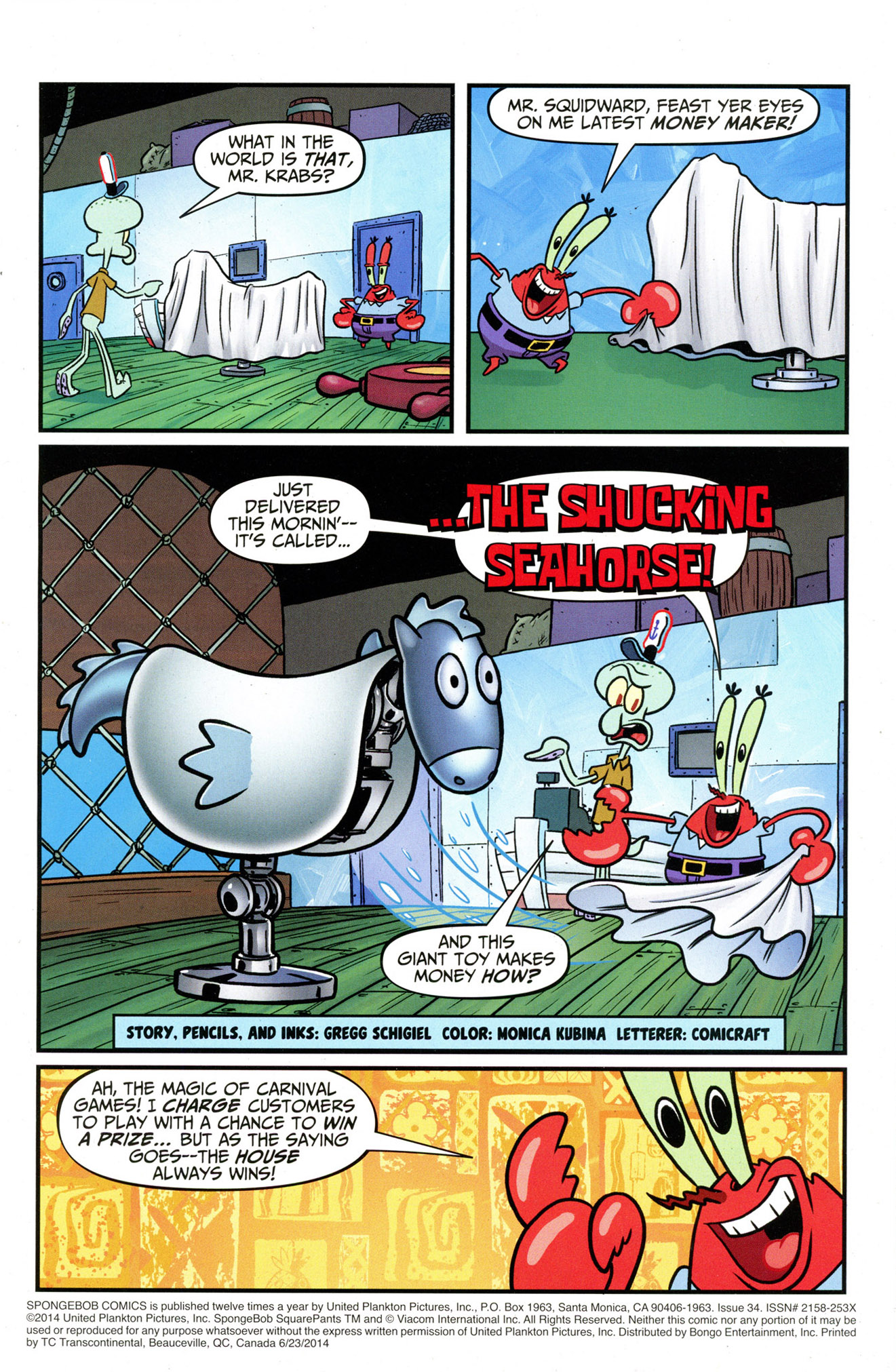 Read online SpongeBob Comics comic -  Issue #34 - 3
