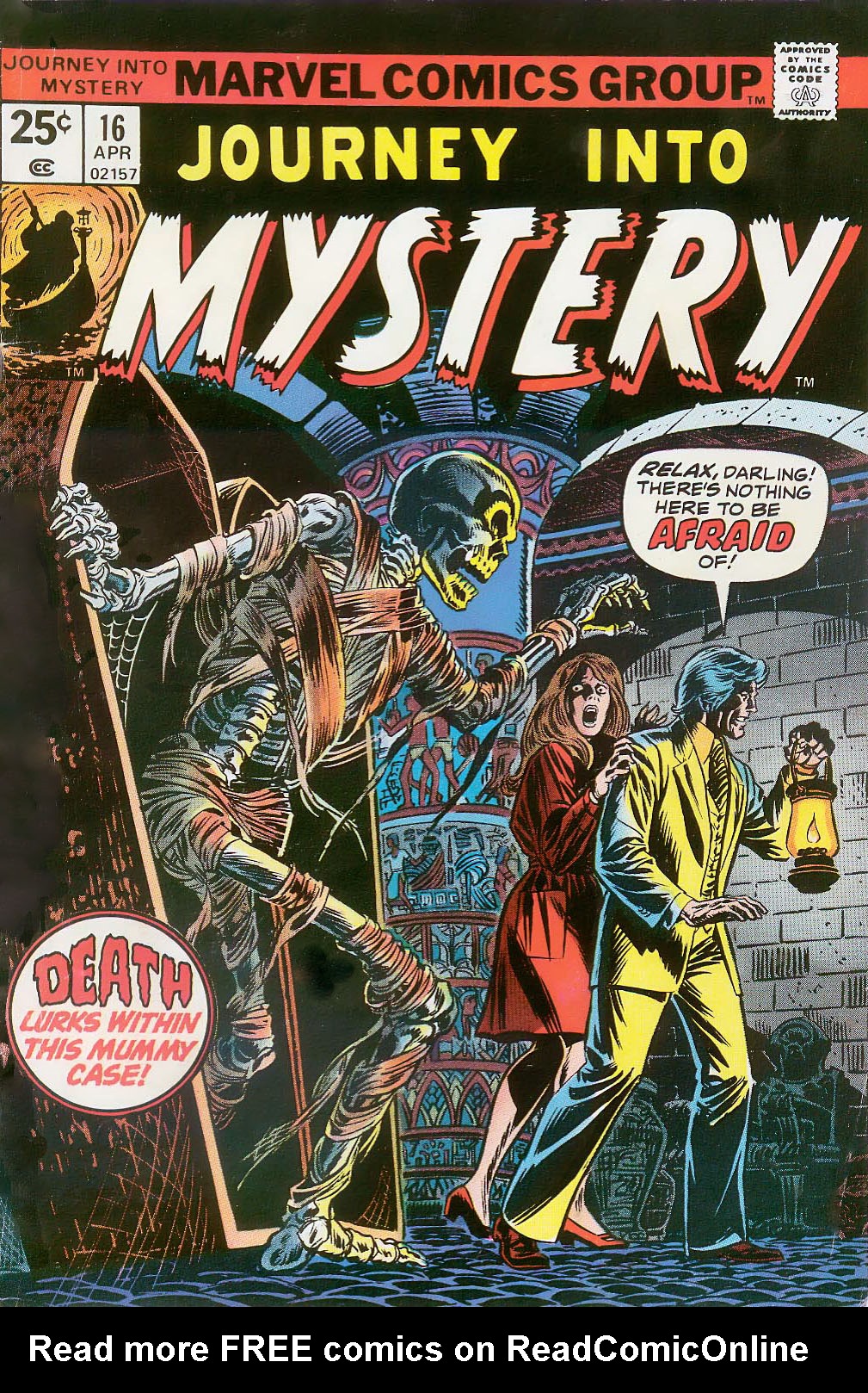 Read online Journey Into Mystery (1972) comic -  Issue #16 - 1