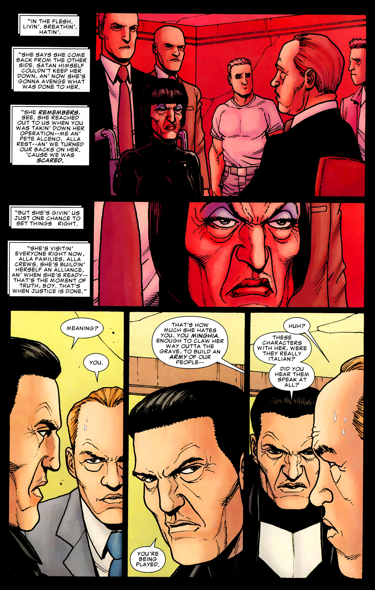 Read online Punisher: War Zone (2009) comic -  Issue #4 - 10