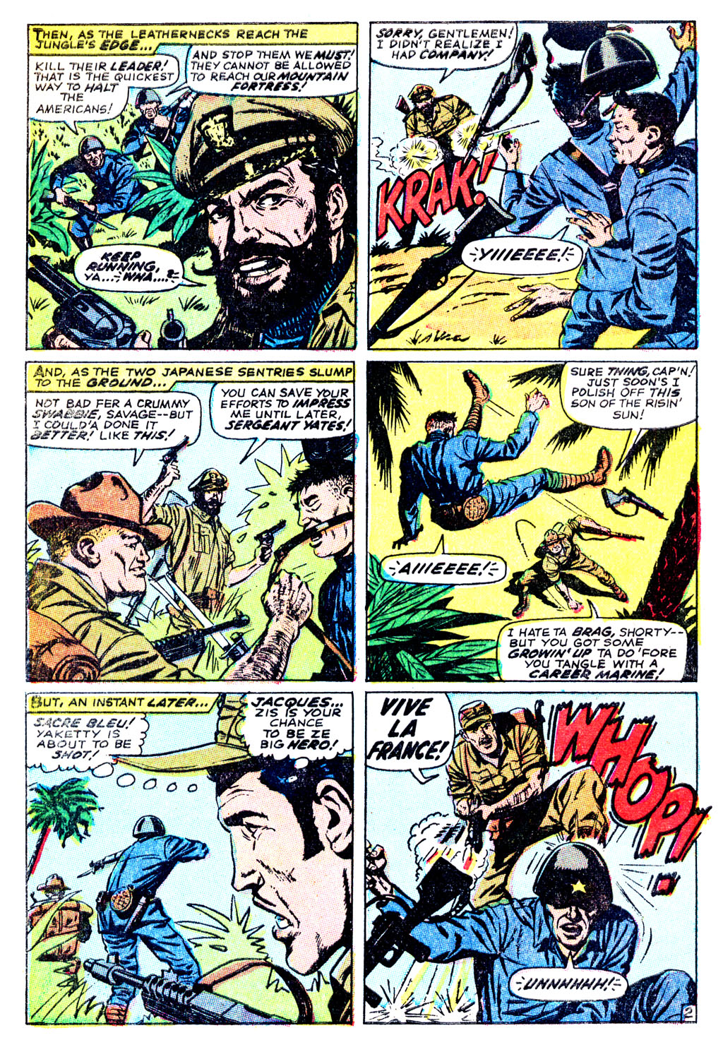 Read online Captain Savage and his Leatherneck Raiders comic -  Issue #1 - 4