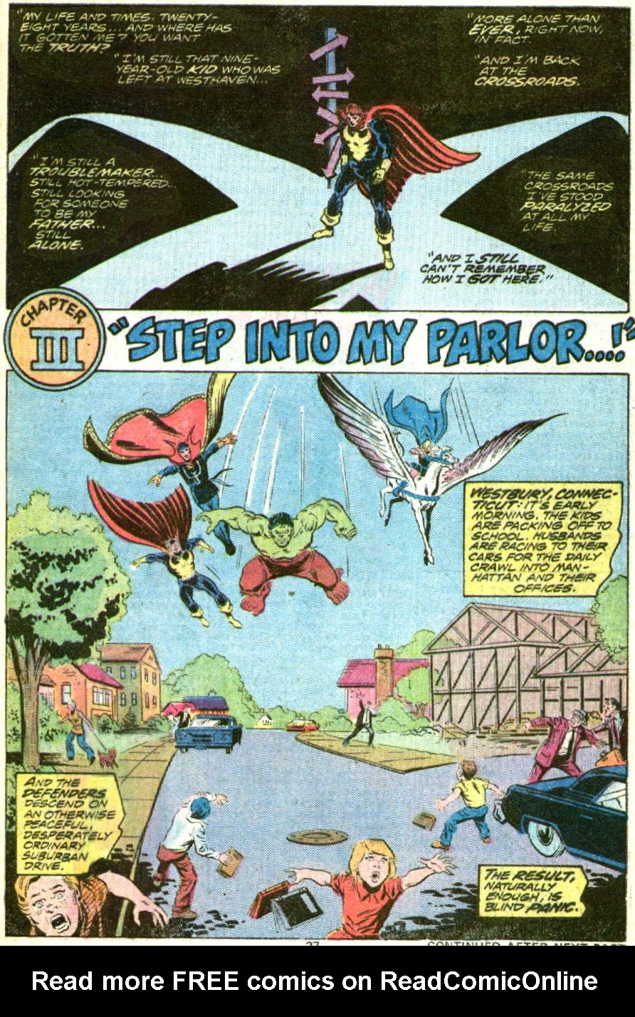 The Defenders (1972) Issue #32 #33 - English 17