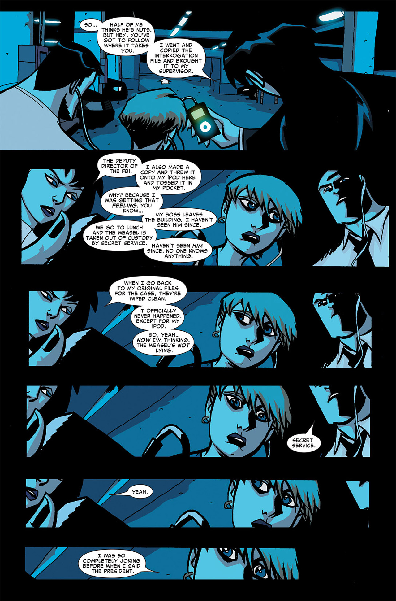 Read online Powers (2004) comic -  Issue #21 - 26