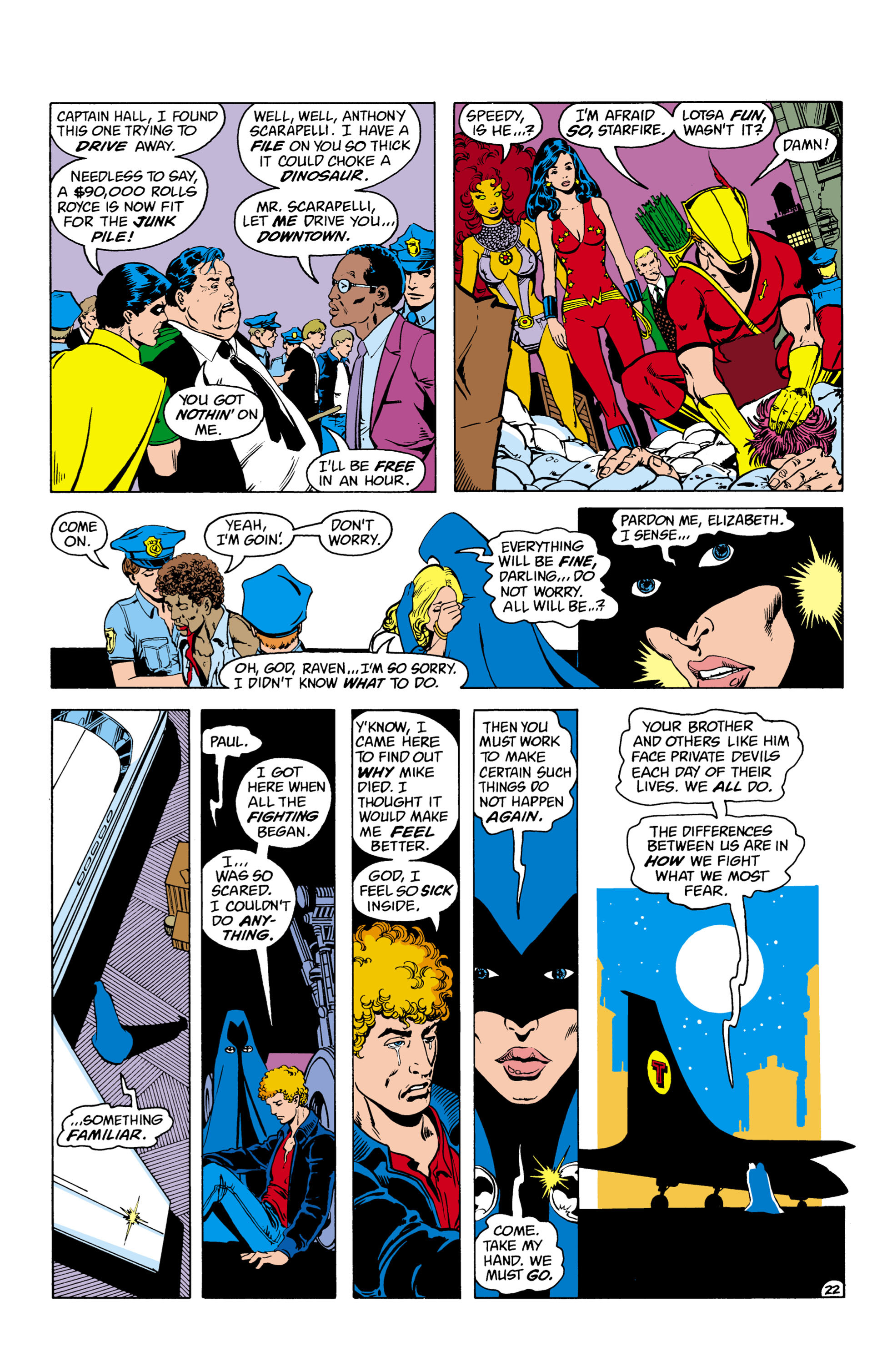 Read online The New Teen Titans (1980) comic -  Issue #27 - 23