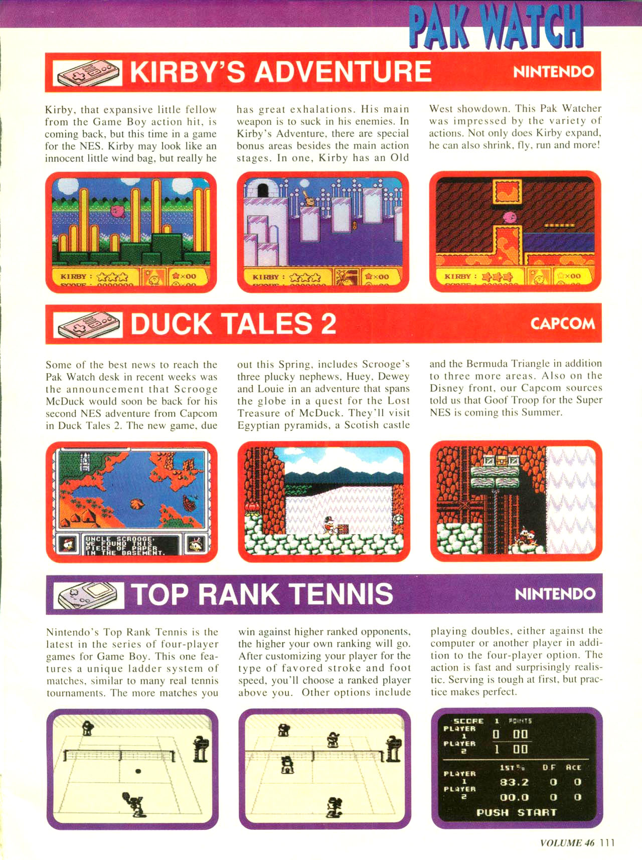 Read online Nintendo Power comic -  Issue #46 - 122