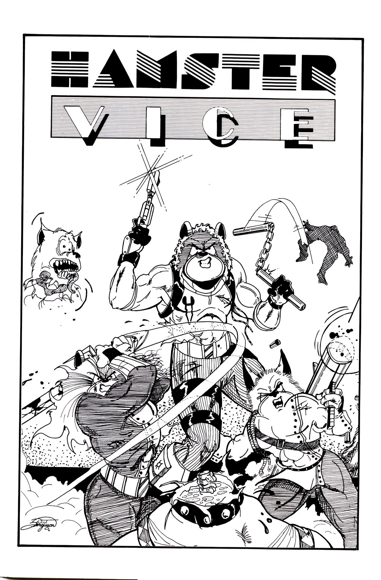 Read online Hamster Vice comic -  Issue #1 - 36