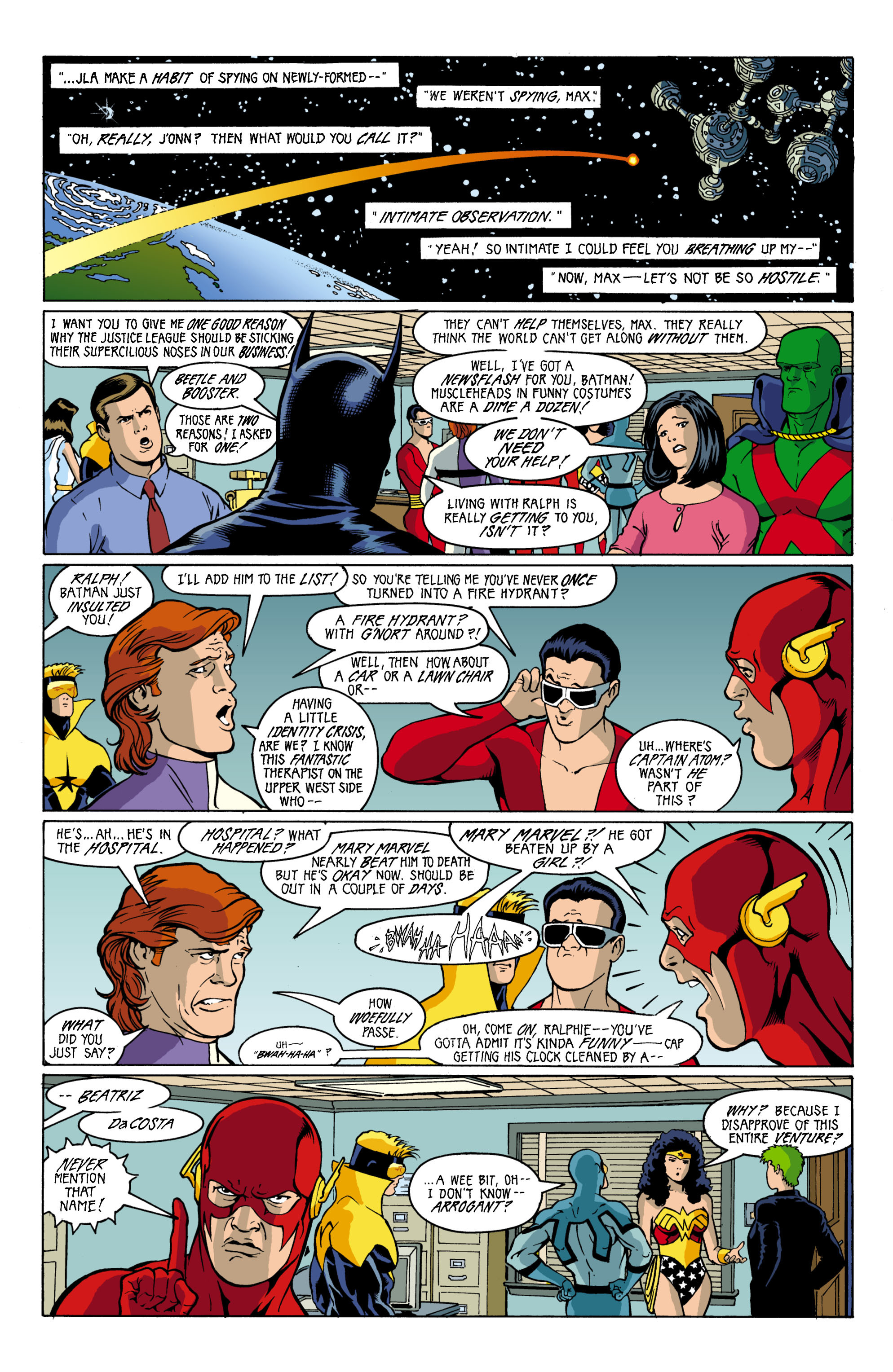 Read online Formerly Known as the Justice League comic -  Issue #6 - 20