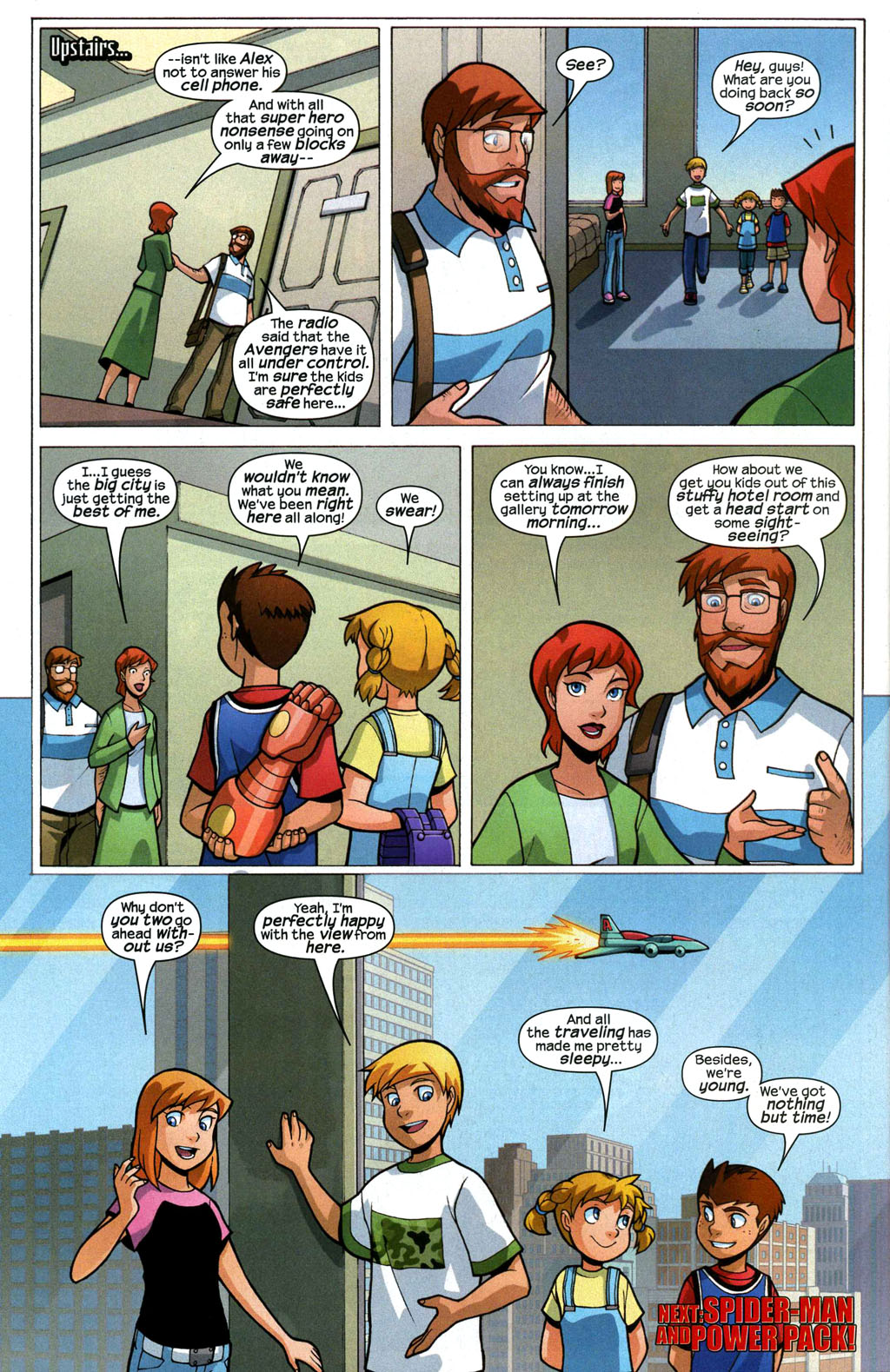 Read online Avengers and Power Pack Assemble! comic -  Issue #4 - 24