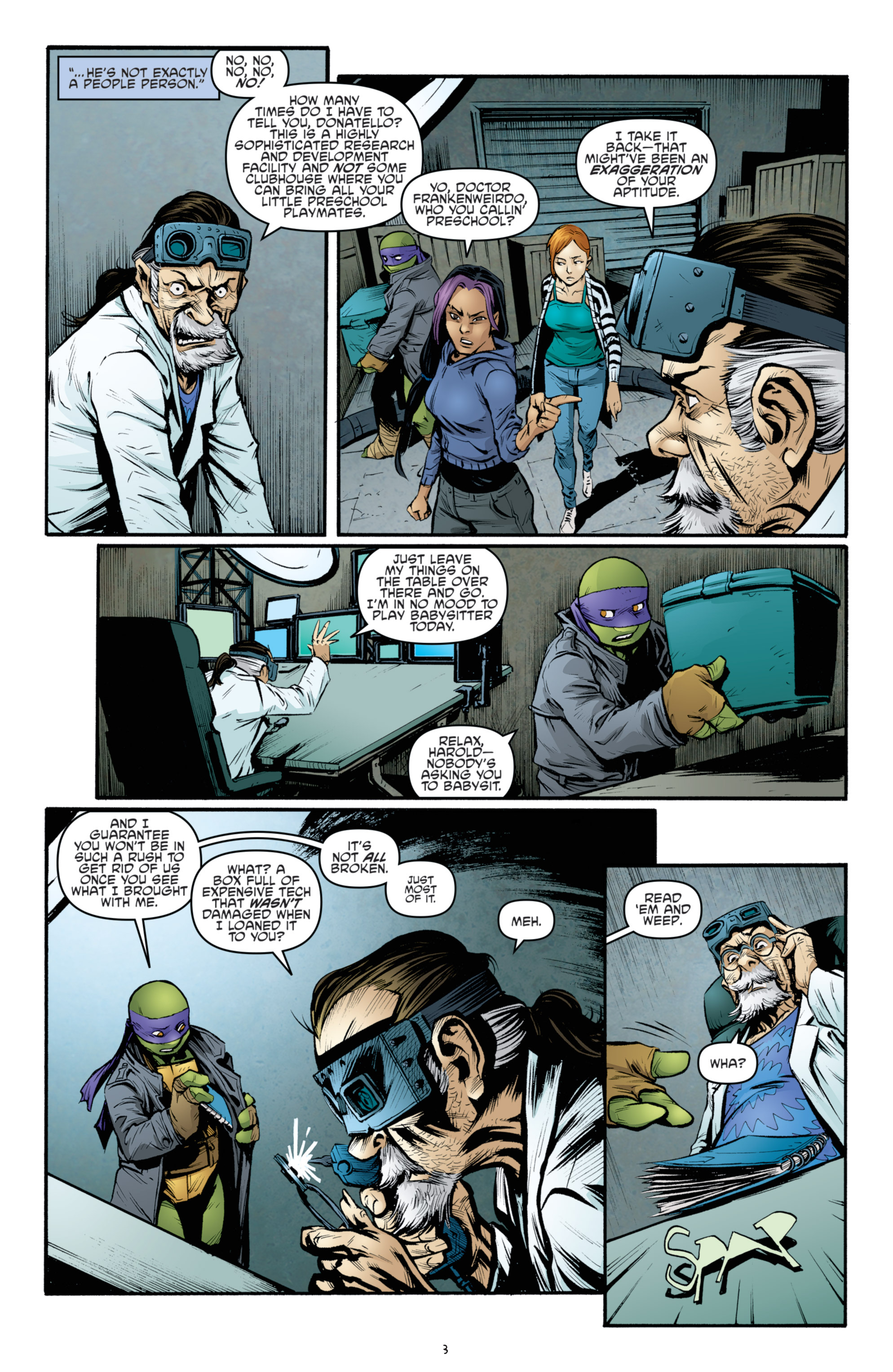Read online Teenage Mutant Ninja Turtles (2011) comic -  Issue #34 - 10