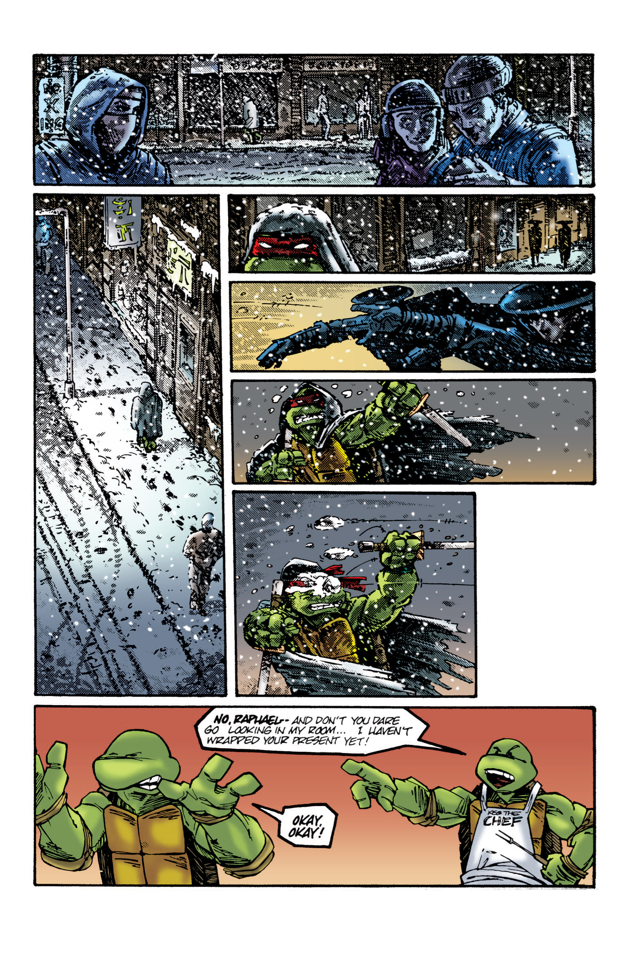 Read online Teenage Mutant Ninja Turtles Color Classics: Leonardo Micro-Series comic -  Issue # Full - 21