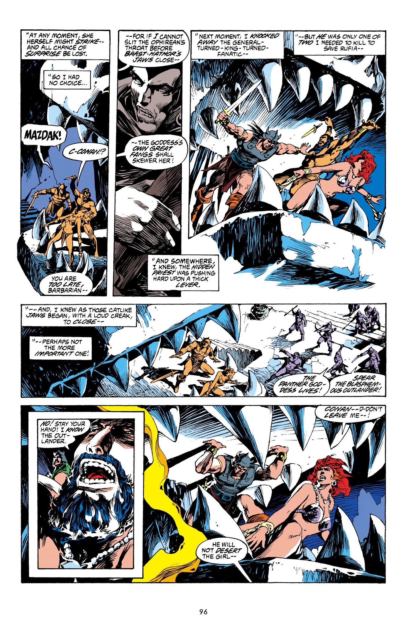 Read online The Chronicles of Conan comic -  Issue # TPB 33 (Part 1) - 97