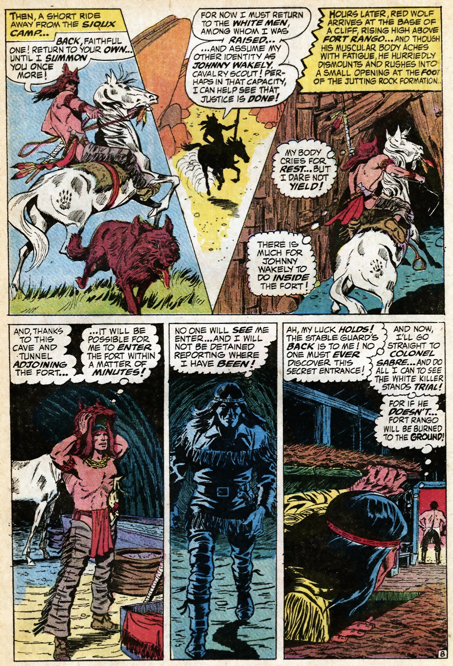 Read online Red Wolf (1972) comic -  Issue #1 - 9