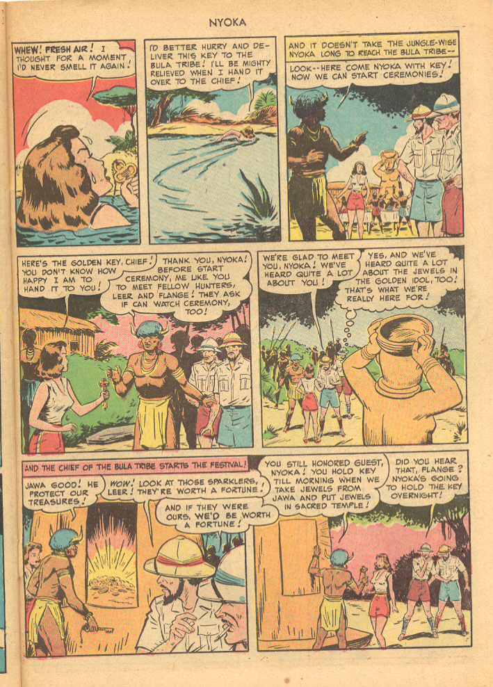 Read online Nyoka the Jungle Girl (1945) comic -  Issue #31 - 39