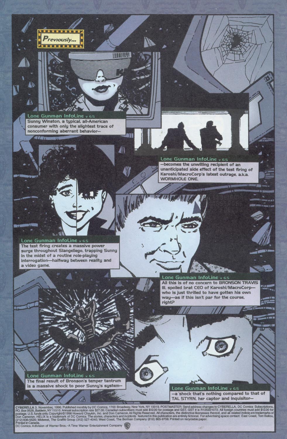 Read online Cyberella comic -  Issue #3 - 2
