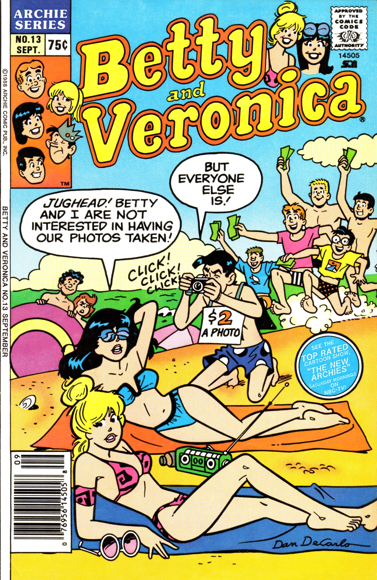 Read online Betty and Veronica (1987) comic -  Issue #13 - 1