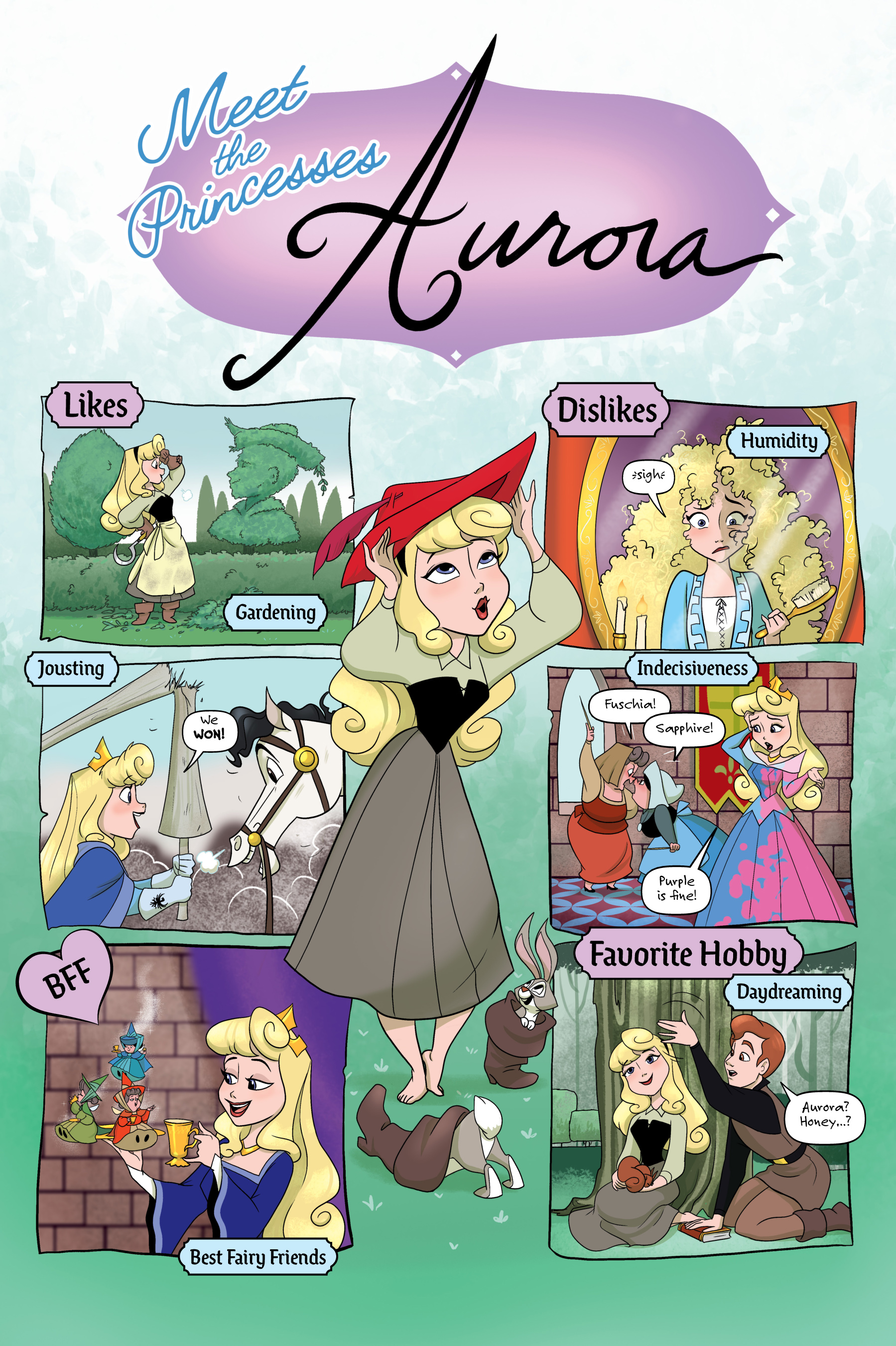 Read online Disney Princess: Friends, Family, Fantastic comic -  Issue # TPB - 9