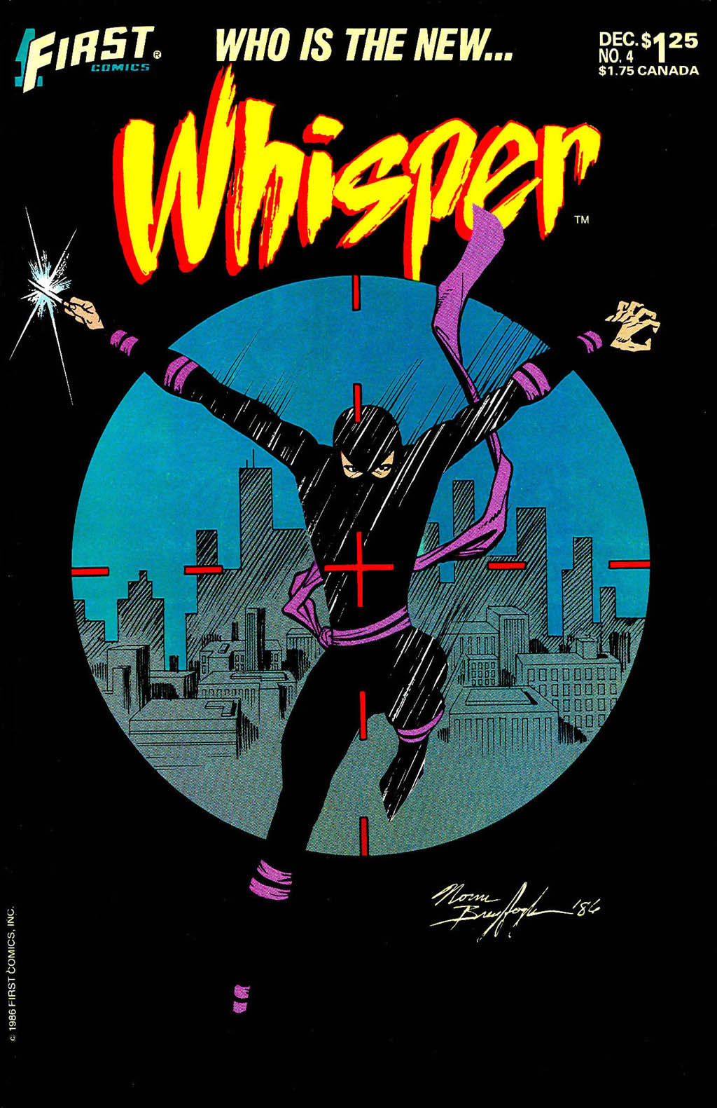 Read online Whisper (1986) comic -  Issue #4 - 1