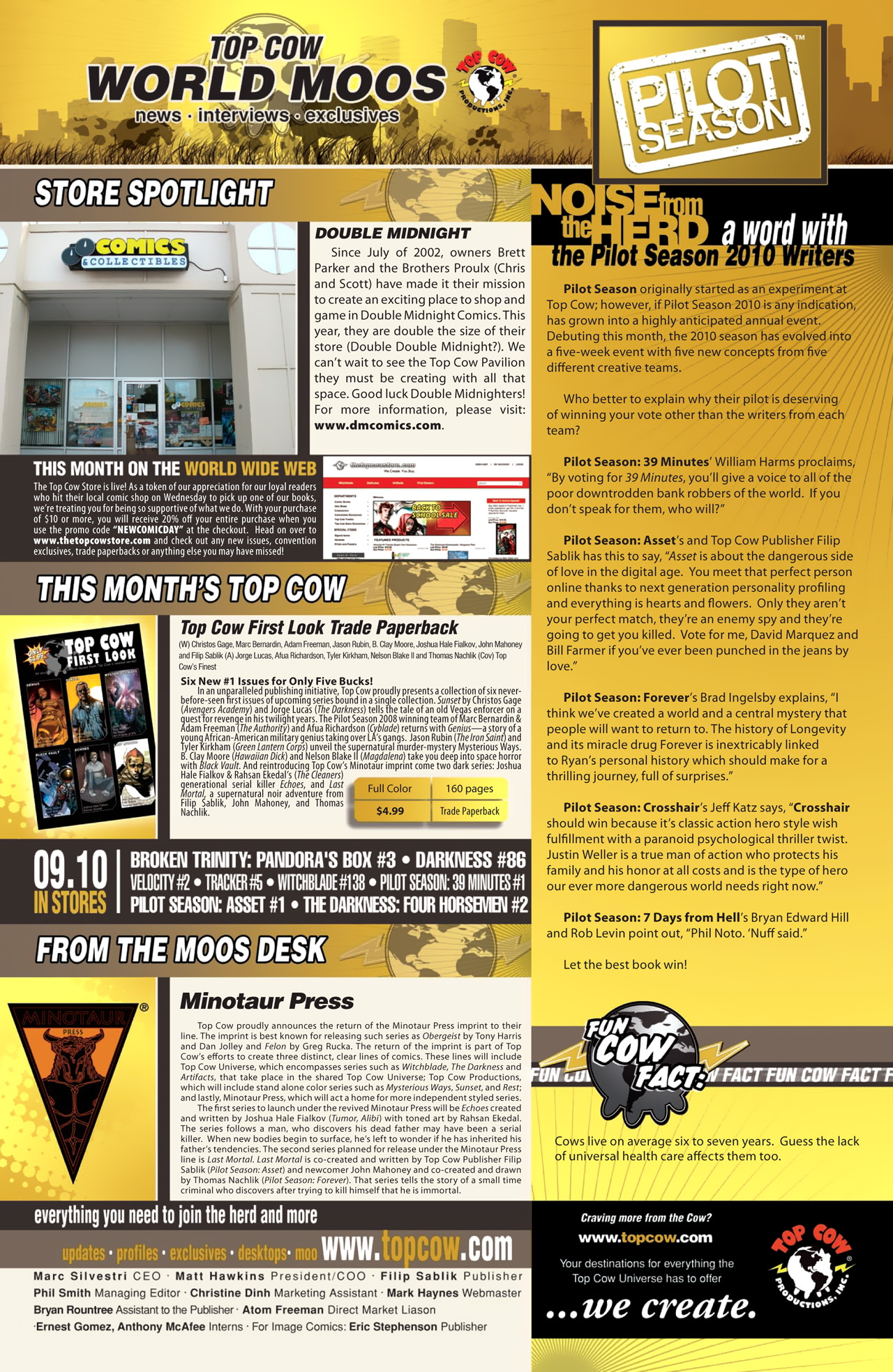 Read online Pilot Season 2010 comic -  Issue # Issue Forever - 33