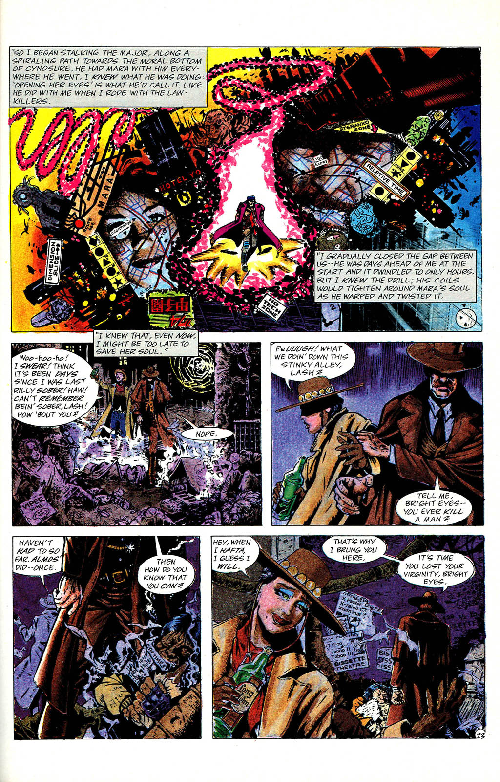 Read online Grimjack comic -  Issue #75 - 25