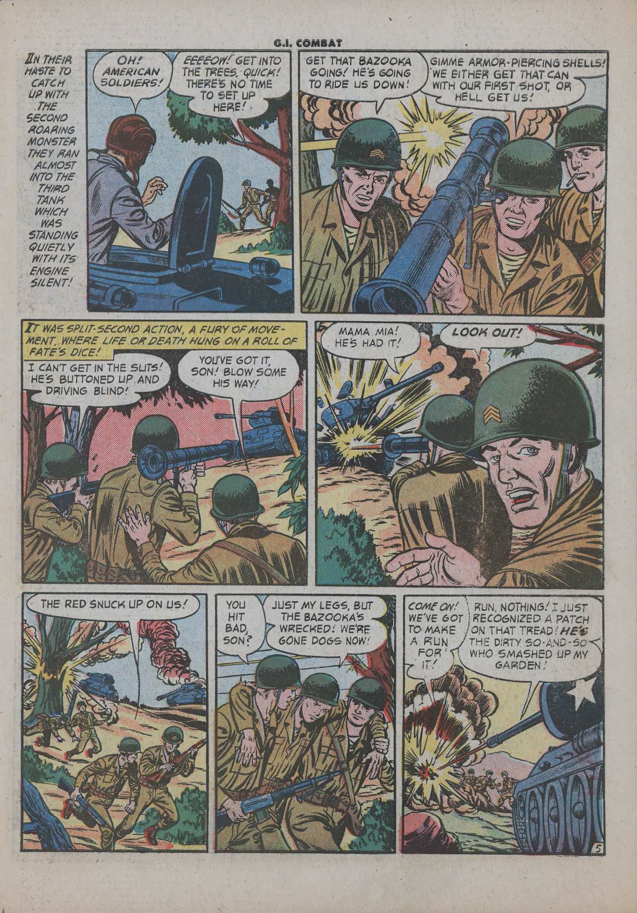 Read online G.I. Combat (1952) comic -  Issue #33 - 32