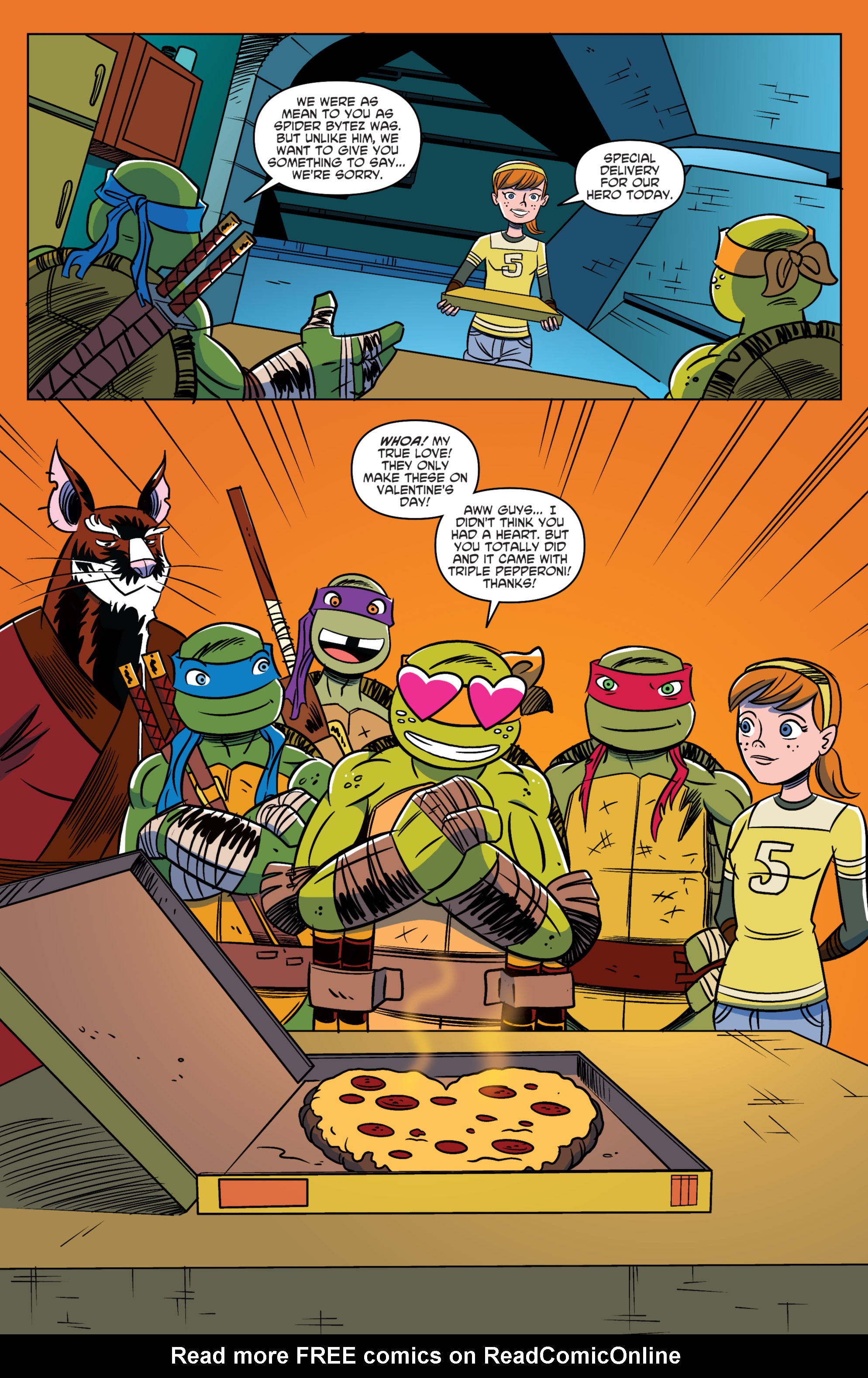 Read online Teenage Mutant Ninja Turtles New Animated Adventures comic -  Issue #10 - 17