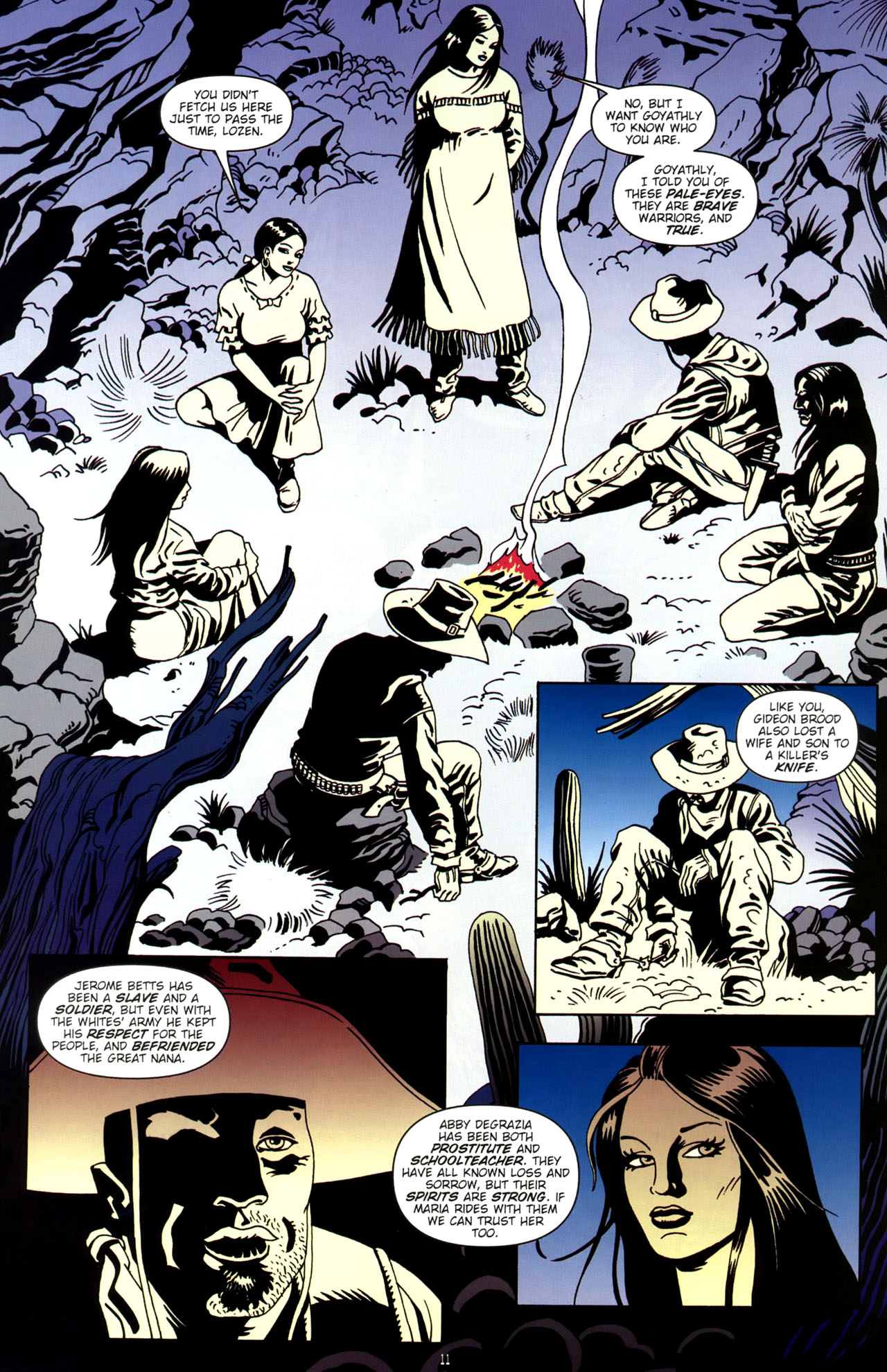 Read online Desperadoes: Buffalo Dreams comic -  Issue #1 - 13