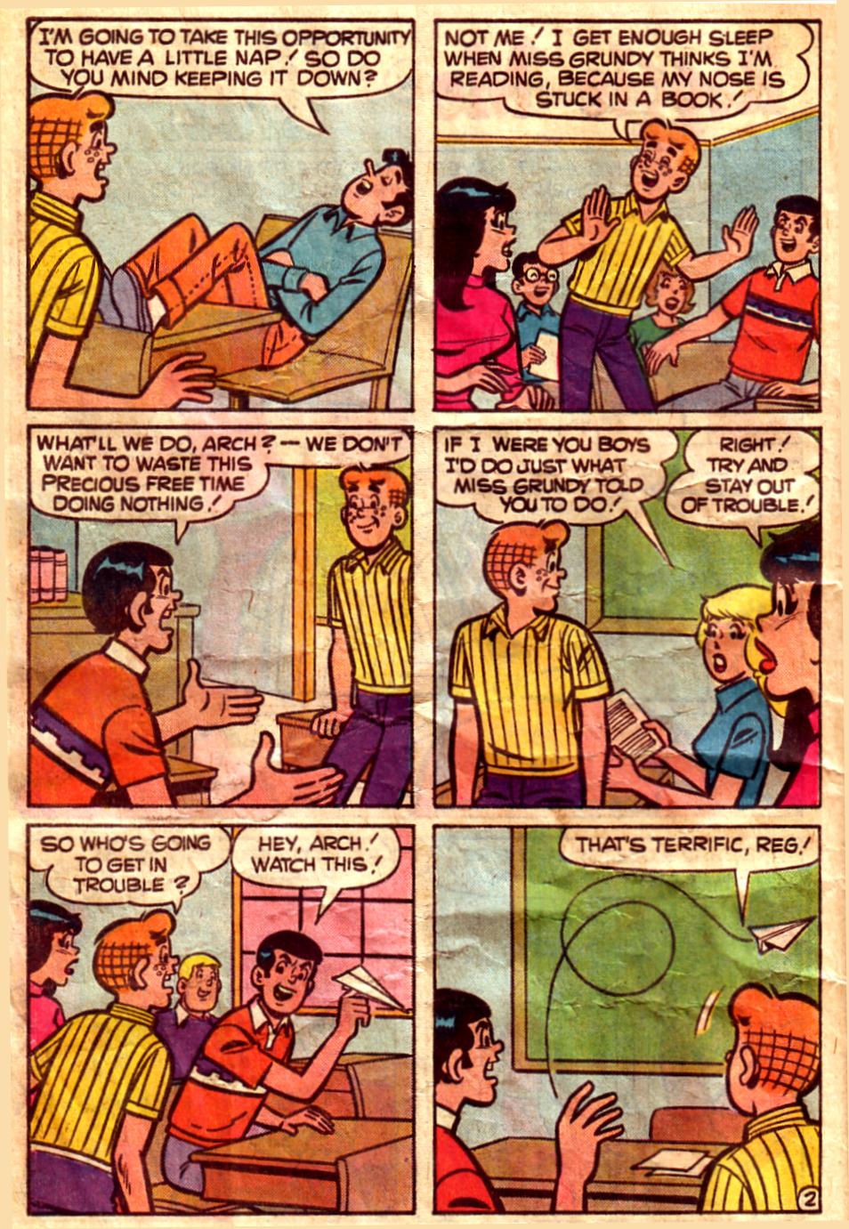 Read online Reggie and Me (1966) comic -  Issue #98 - 30