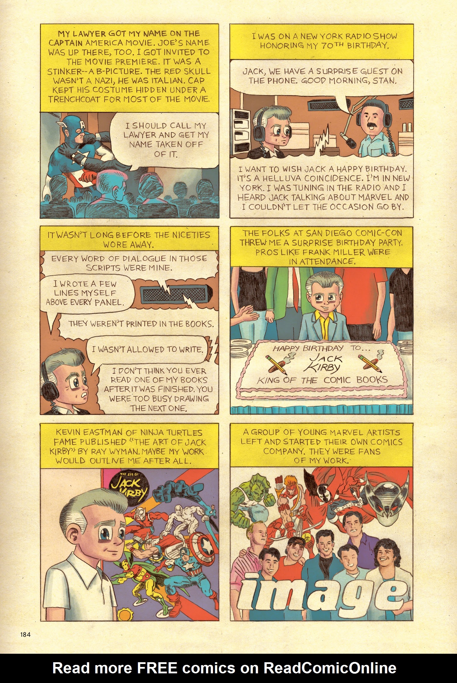 Read online Jack Kirby: The Epic Life of the King of Comics comic -  Issue # TPB (Part 2) - 92