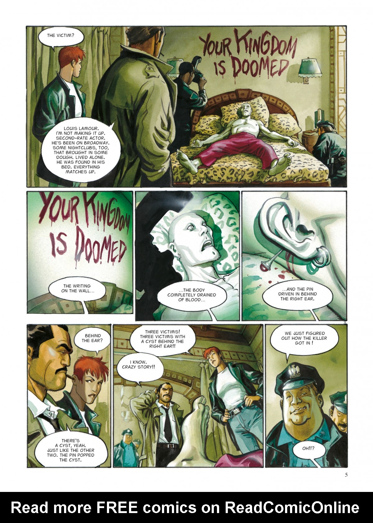 Read online Raptors comic -  Issue #1 - 5