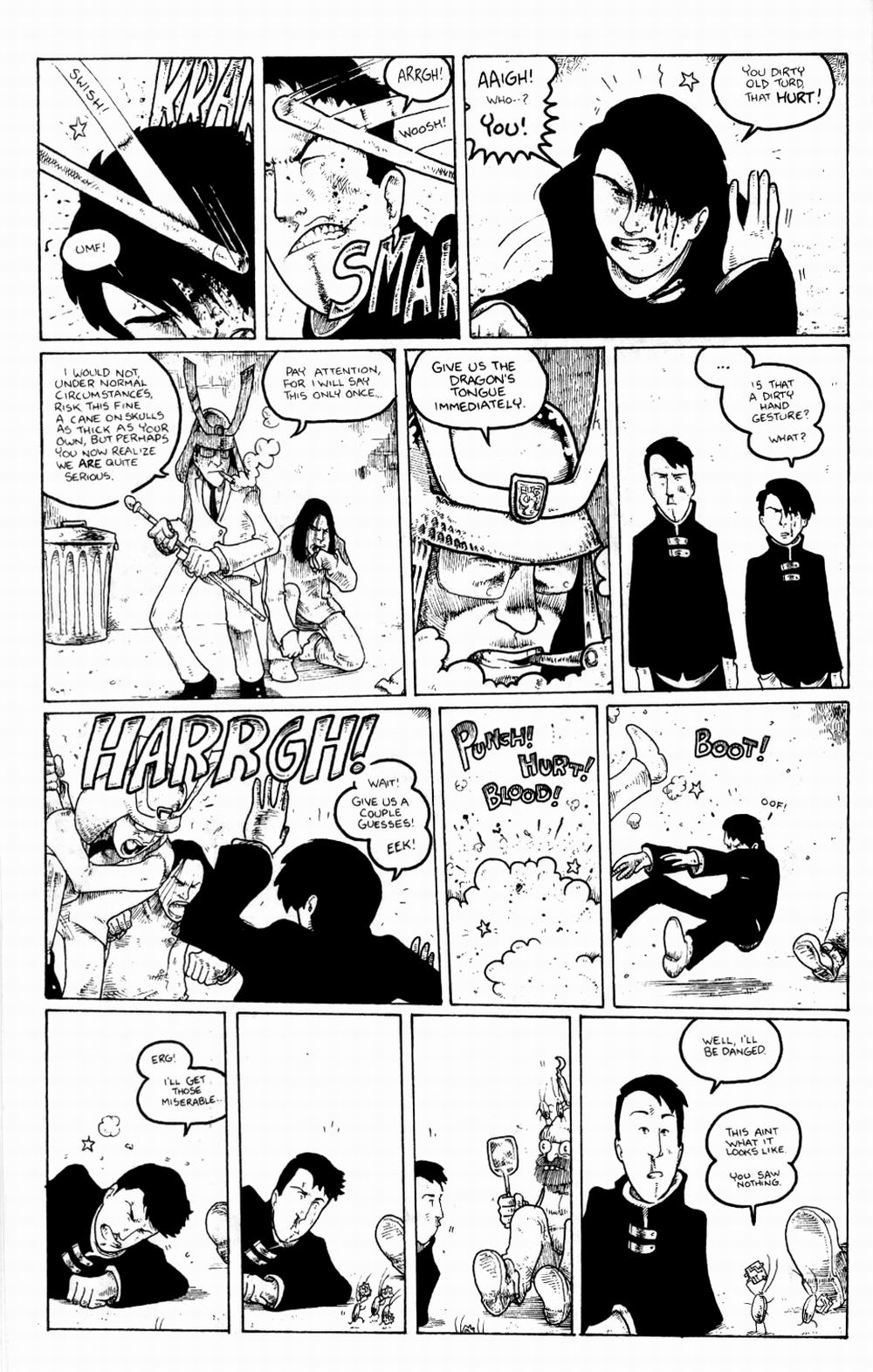 Read online Hsu and Chan comic -  Issue #1 - 8