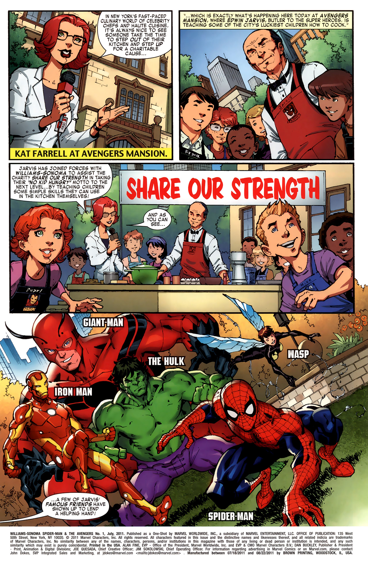 Read online Williams-Sonoma Spider-Man & The Avengers comic -  Issue # Full - 3