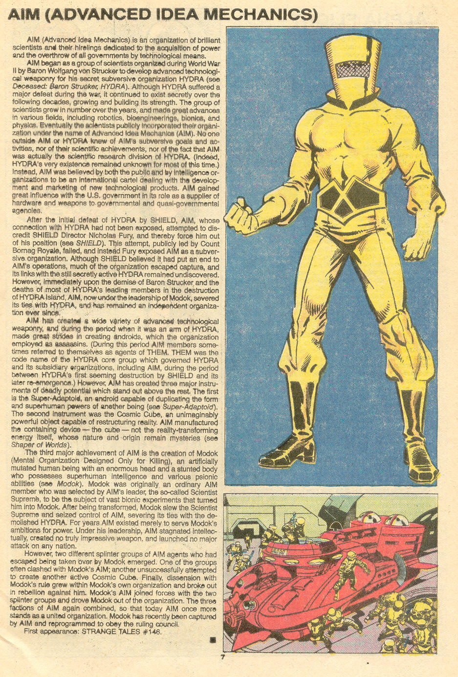 Read online The Official Handbook of the Marvel Universe Deluxe Edition comic -  Issue #1 - 9